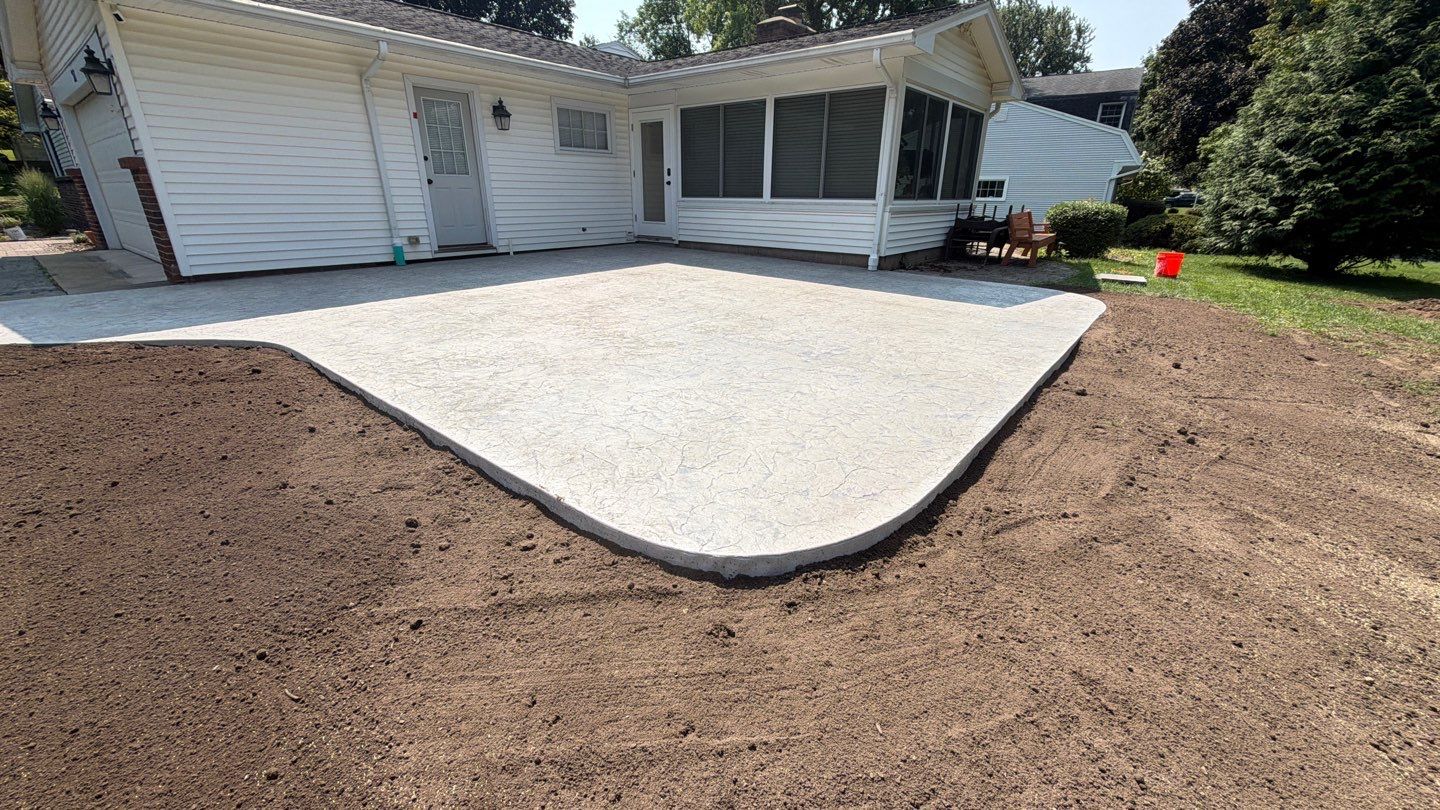 Fairport Oxford Slate Patio by NG Masonry & Construction LLC