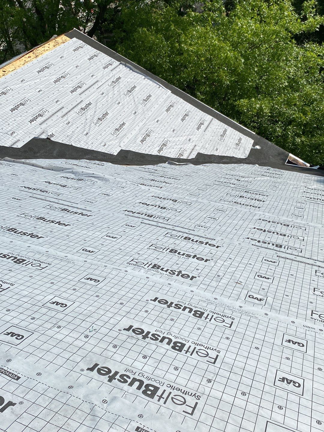 Commercial Roofing Installation using GAF Timberline HDZ by Rainstoppers Roofing