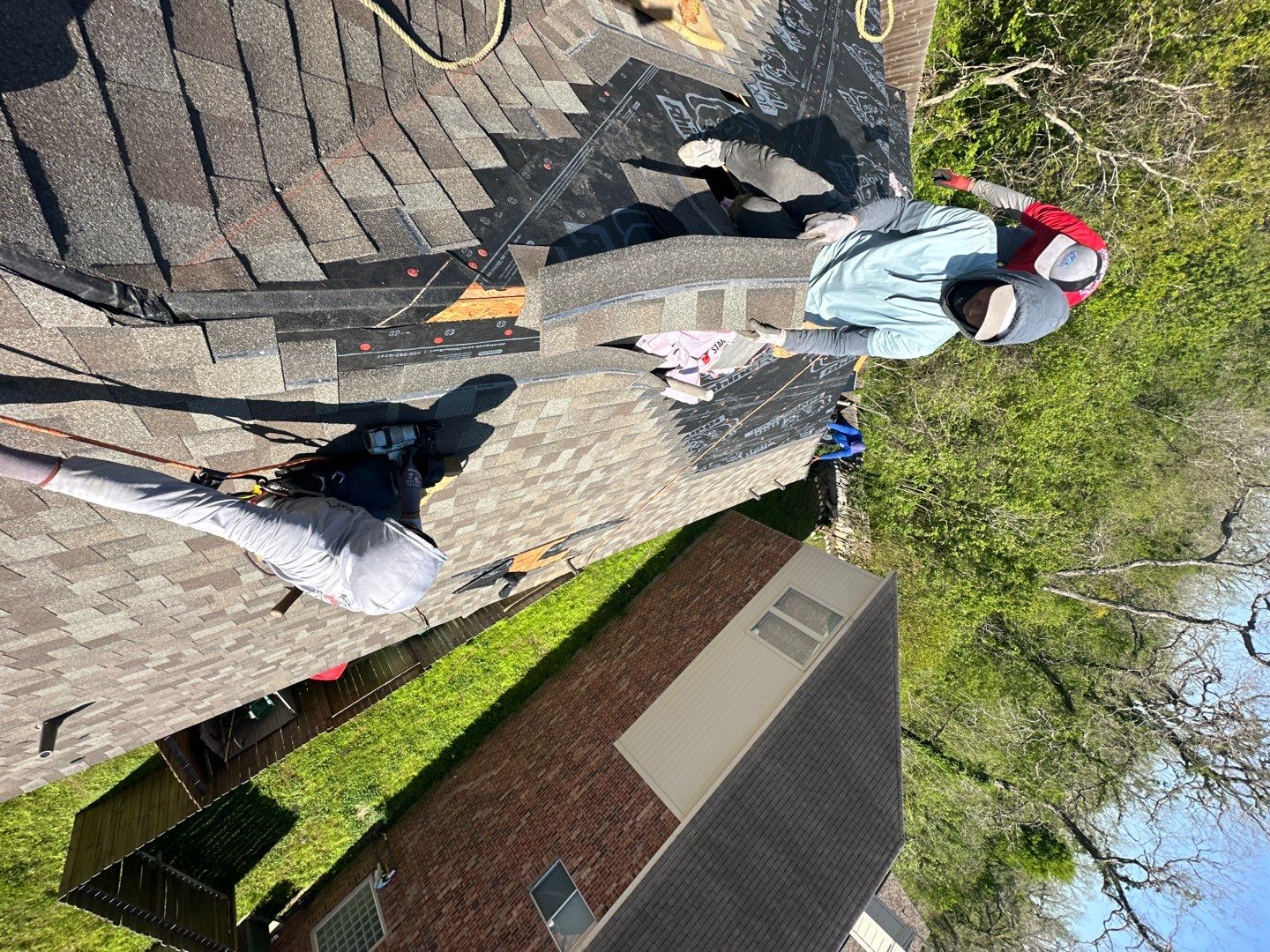 Residential Roofing Installation using Owen's Corning Duration (Lifetime) Shingles by Roof Repair Company