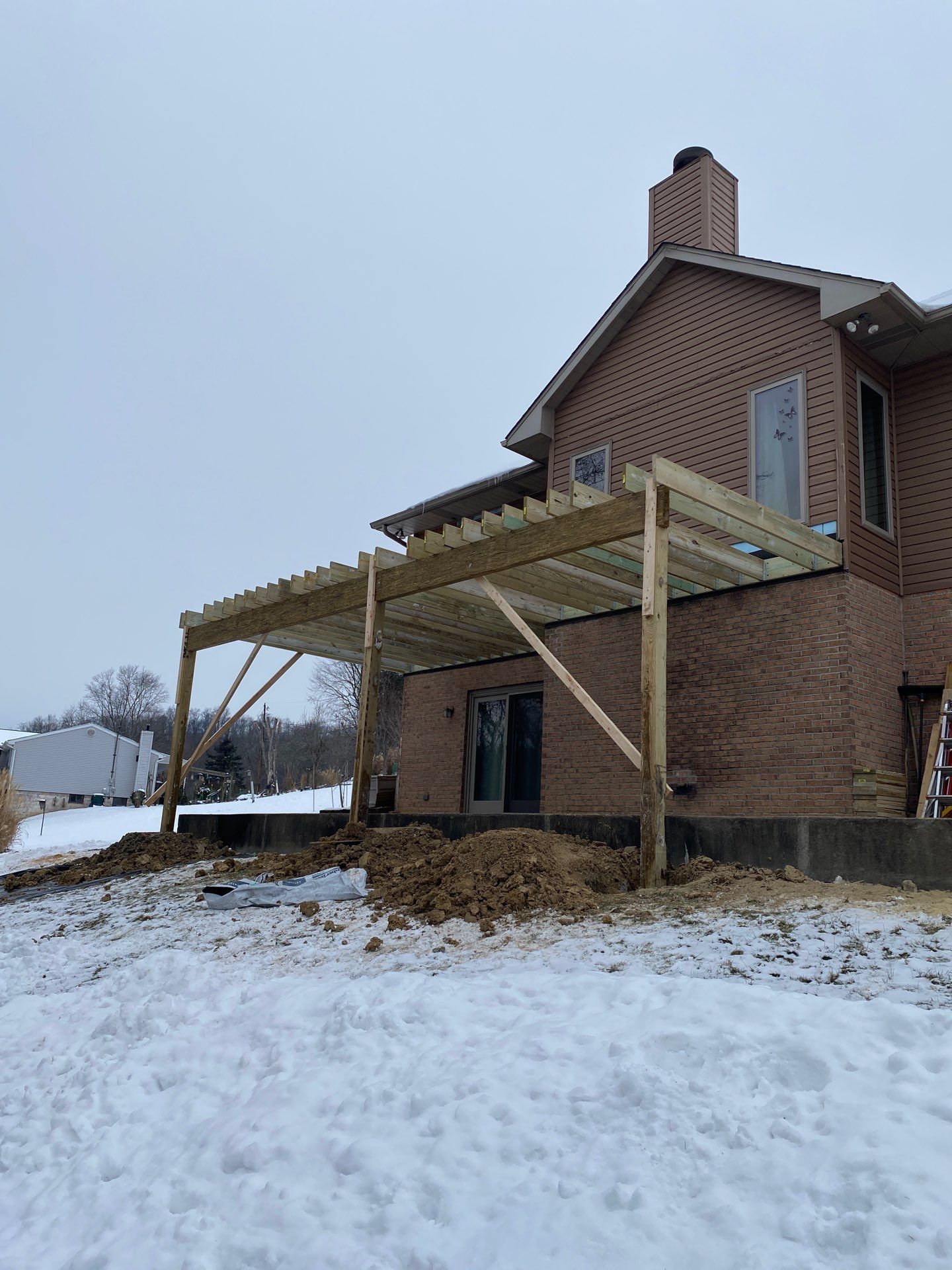Deck and Roof Build by Cousins Roofing Siding & Decks