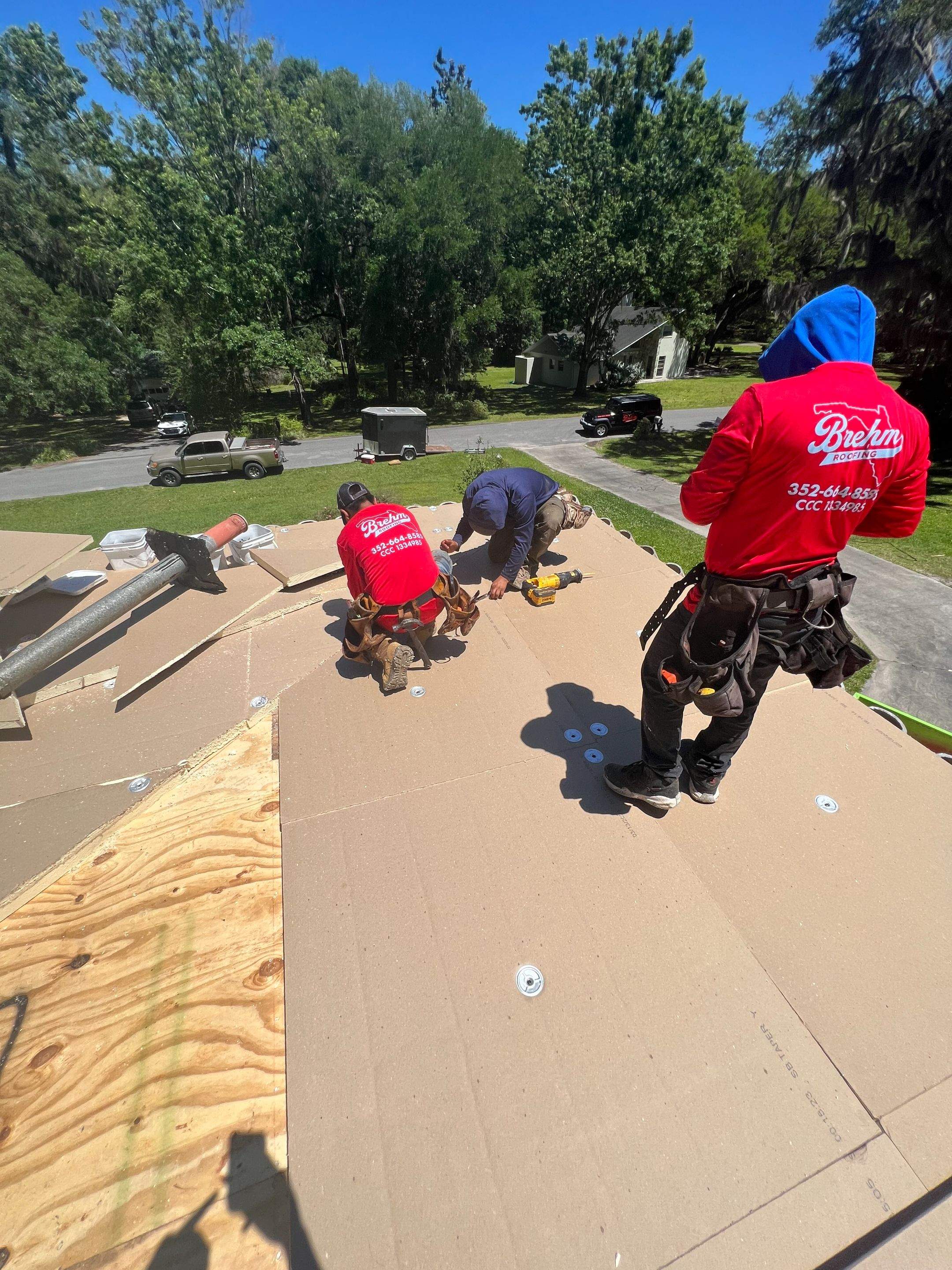 Flat Roof Replacement in Gainesville, Florida by Brehm Roofing