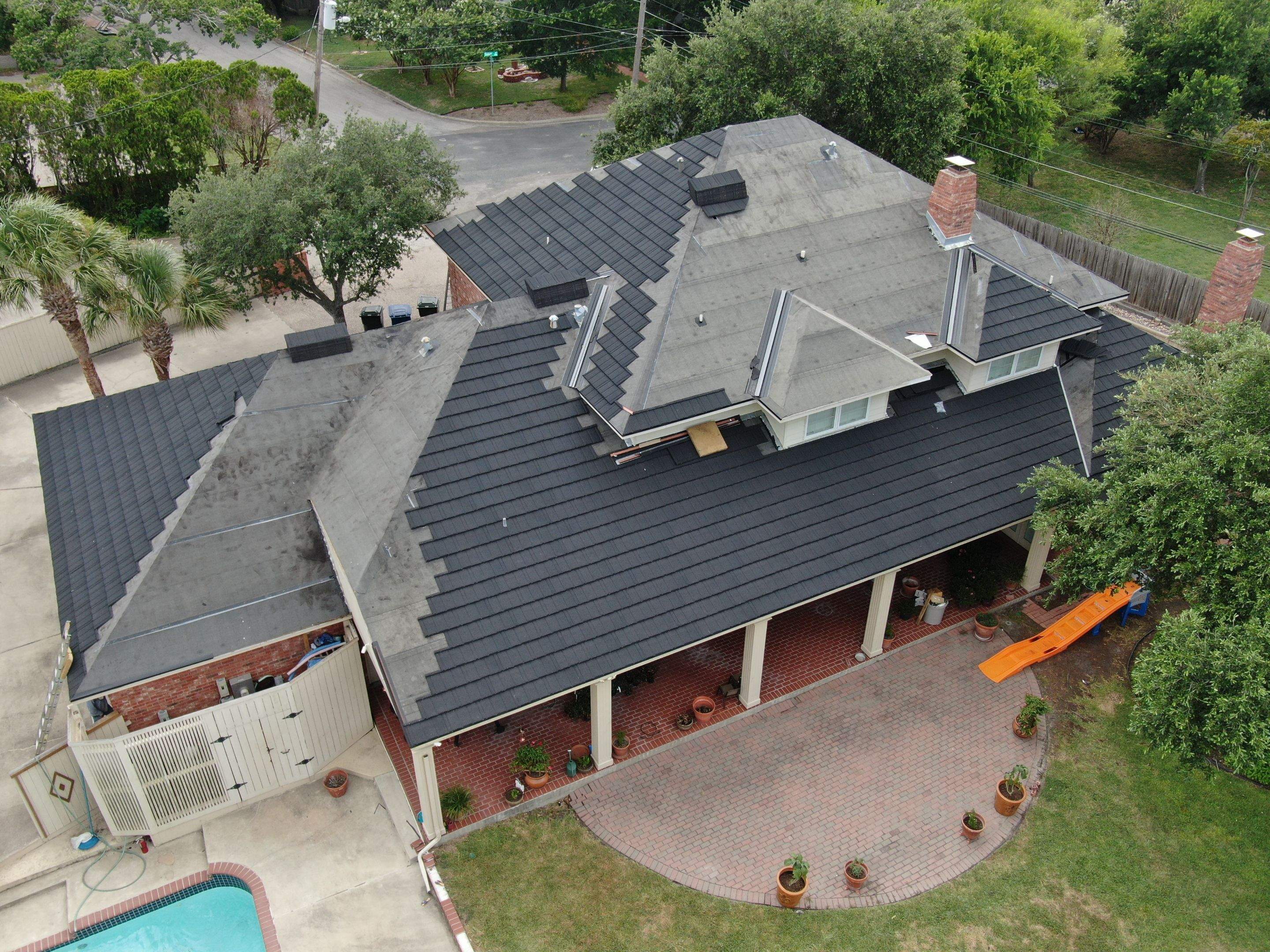 Colonial Tilcor Stone Coated Metal by Bayfront Roofing and Construction