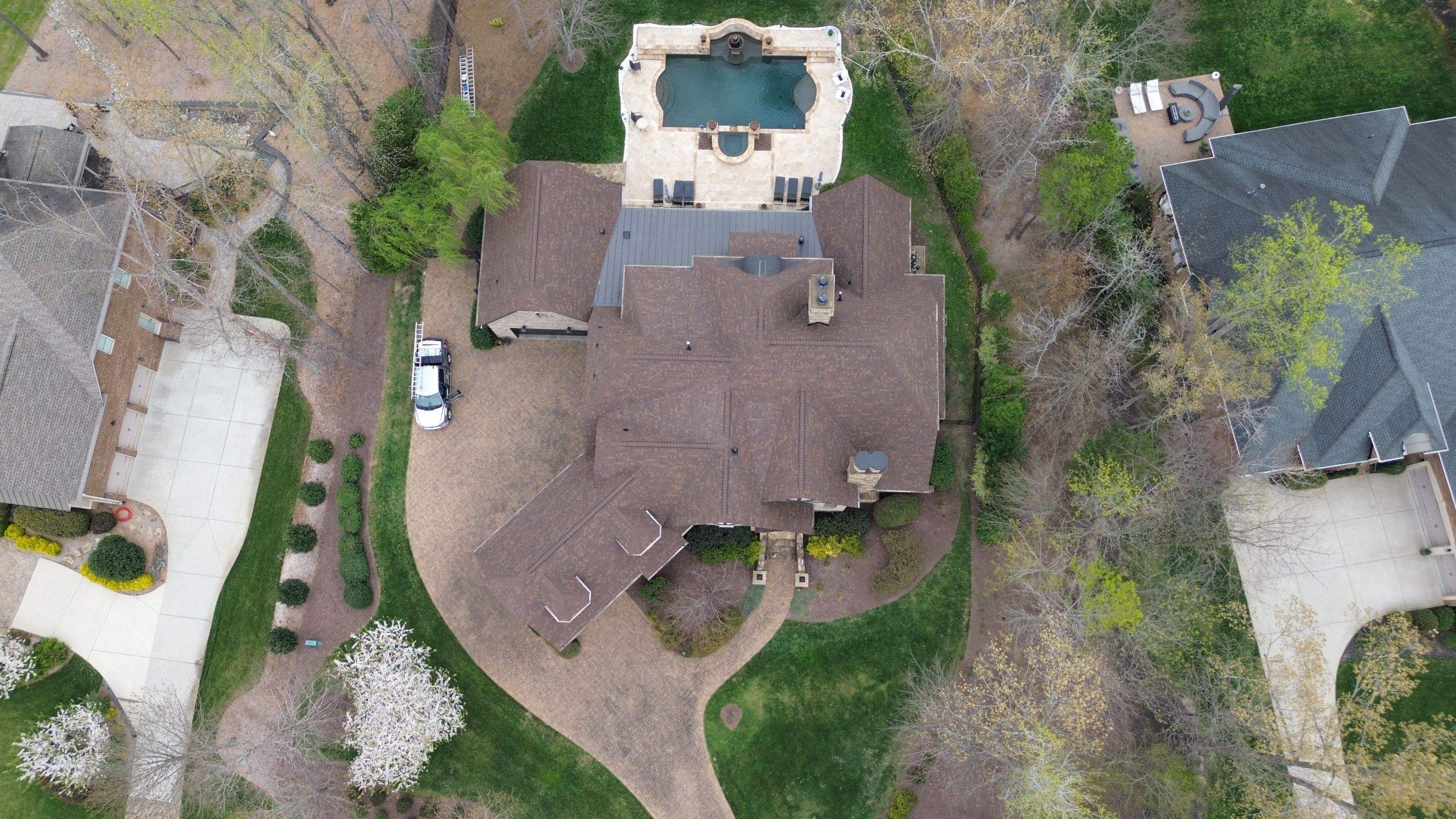 Complete Residential Roof Replacement Featuring Oakridge Architectural Shingles in Weddington by Merritt Roofing LLC