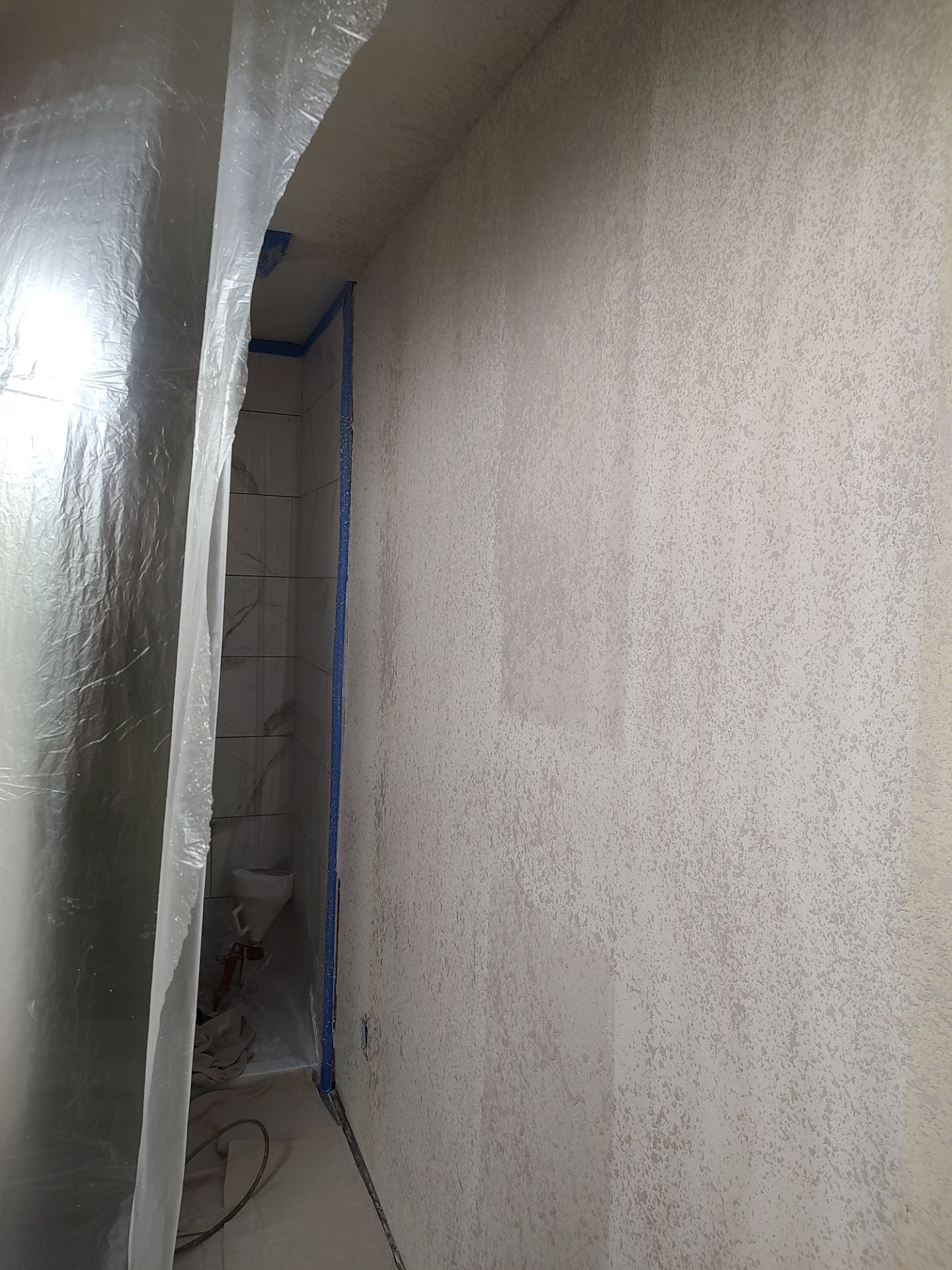 Bathroom remodel w/shower upgrade by In & Out Construction & Remodeling, LLC