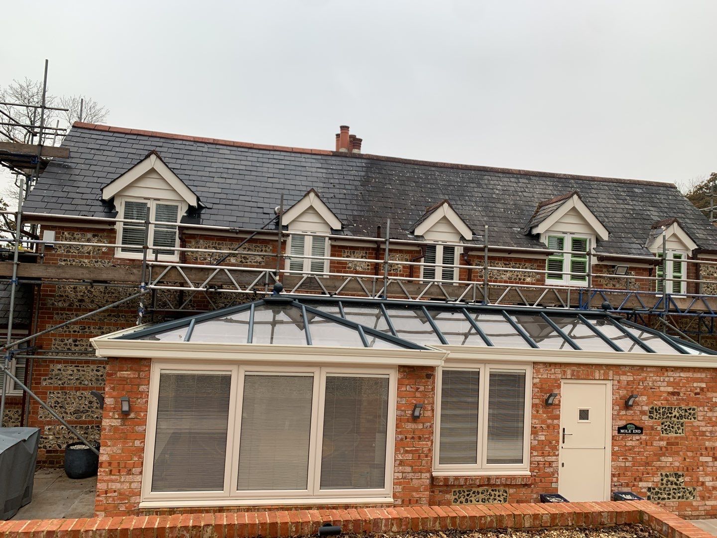 Roof Clean using Mosmatic FSC and Biocide by Ges Exterior Cleaning ltd