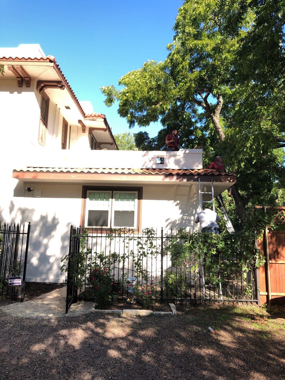 Tile roof project by Springtree Restoration 