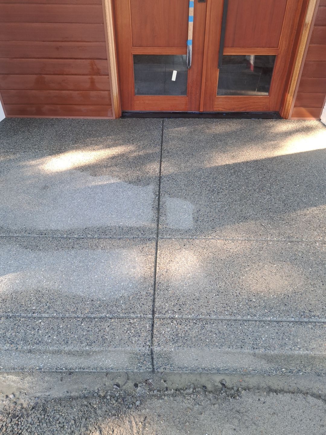 Ken | Driveway & Walkway Pour, Concrete Project by Jireh Asphalt & Concrete Inc 