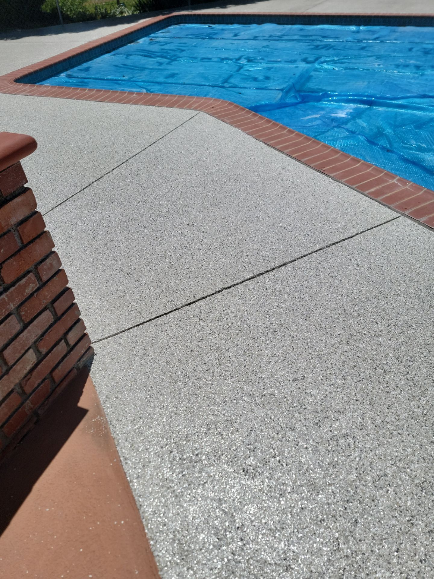 Custom Penntek Mount Everest Coating for Atascadero Pool Deck by MGP Coatings