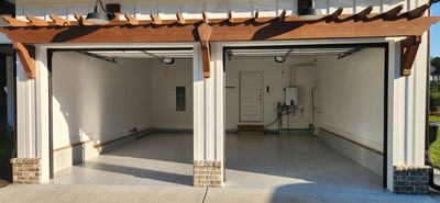 New Garage Floor using Silver Bells!