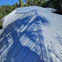 24ga 1" Nail-Strip Mill Finish by Total Roofing System The Metal Roof Experts