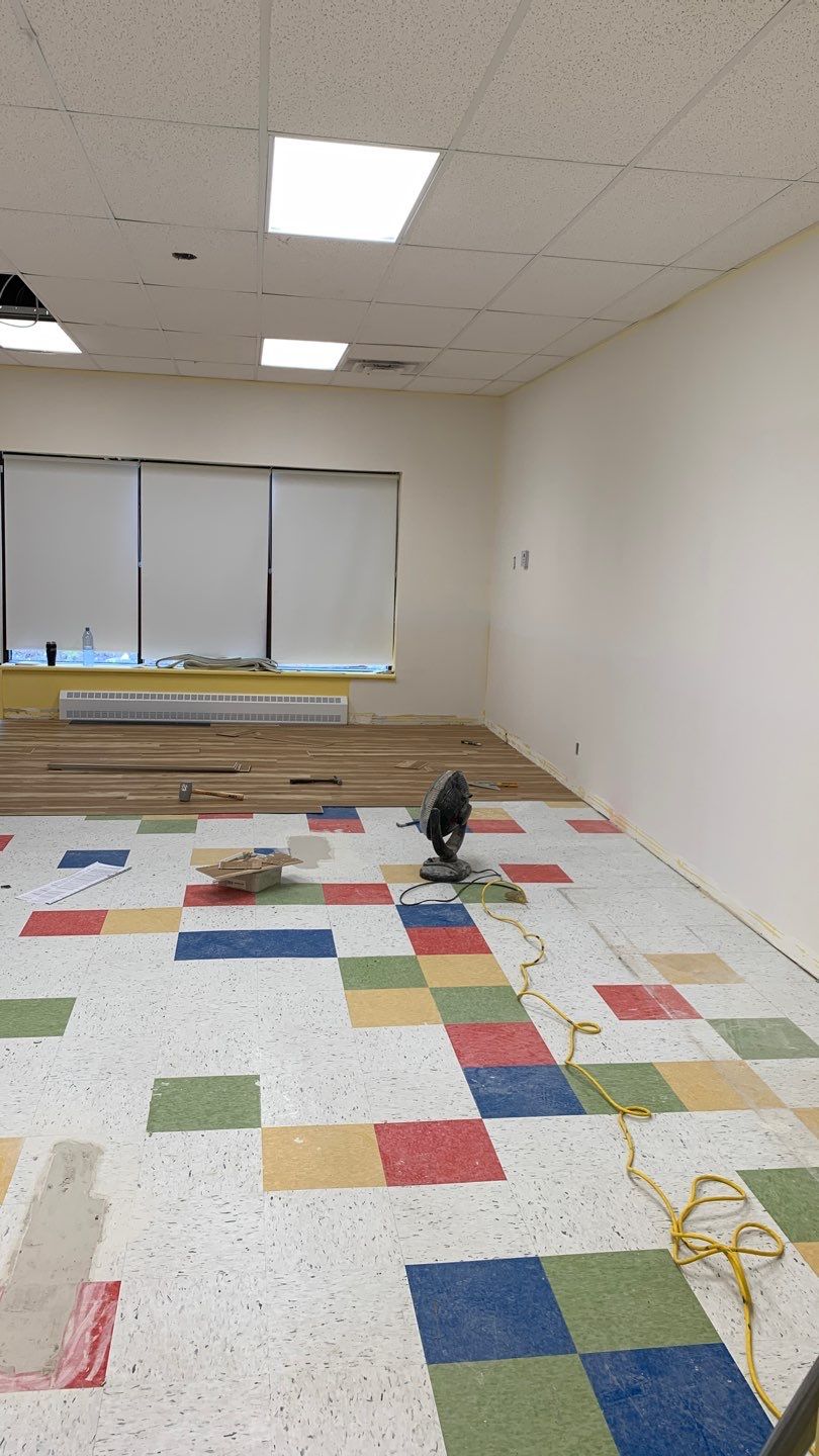 Floor Installation by Eco-Nature Construction Inc.