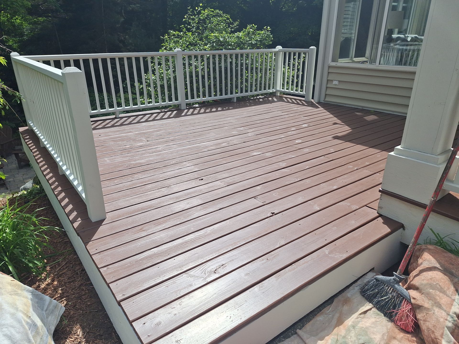 Deck Staining. by Gordon Painting