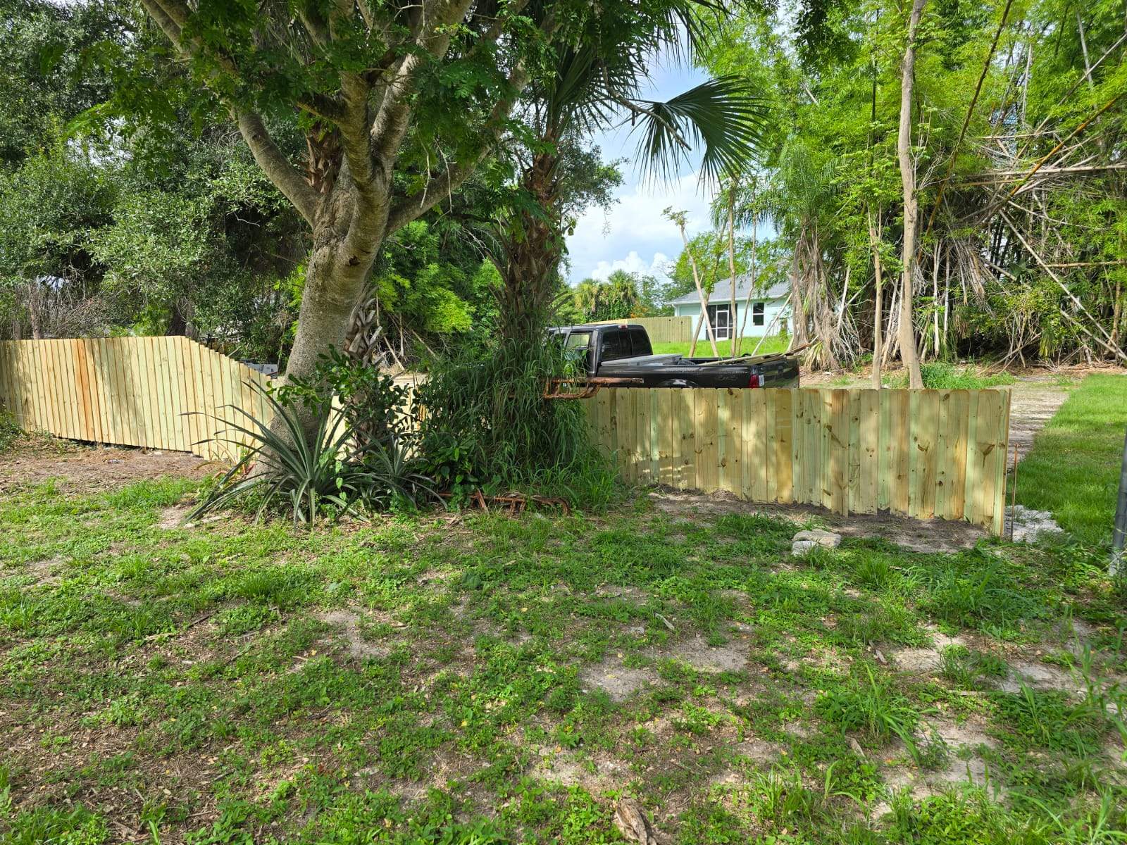 Custom Wood Privacy Fence and Gate Installation in Punta Gorda by True Fence LLC