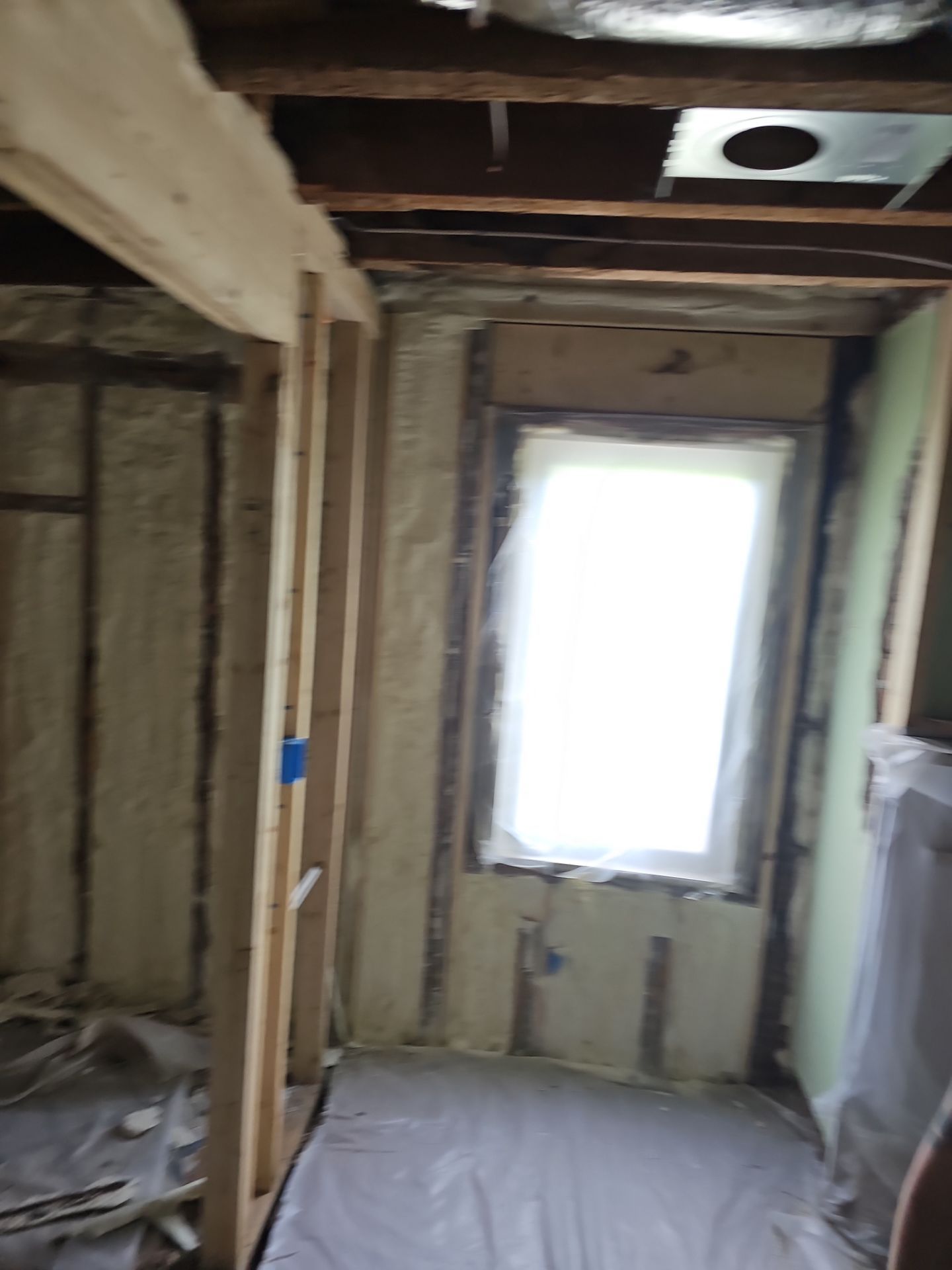 Home Remodel using Closed Cell Spray Foam by NYS Foam & Energy