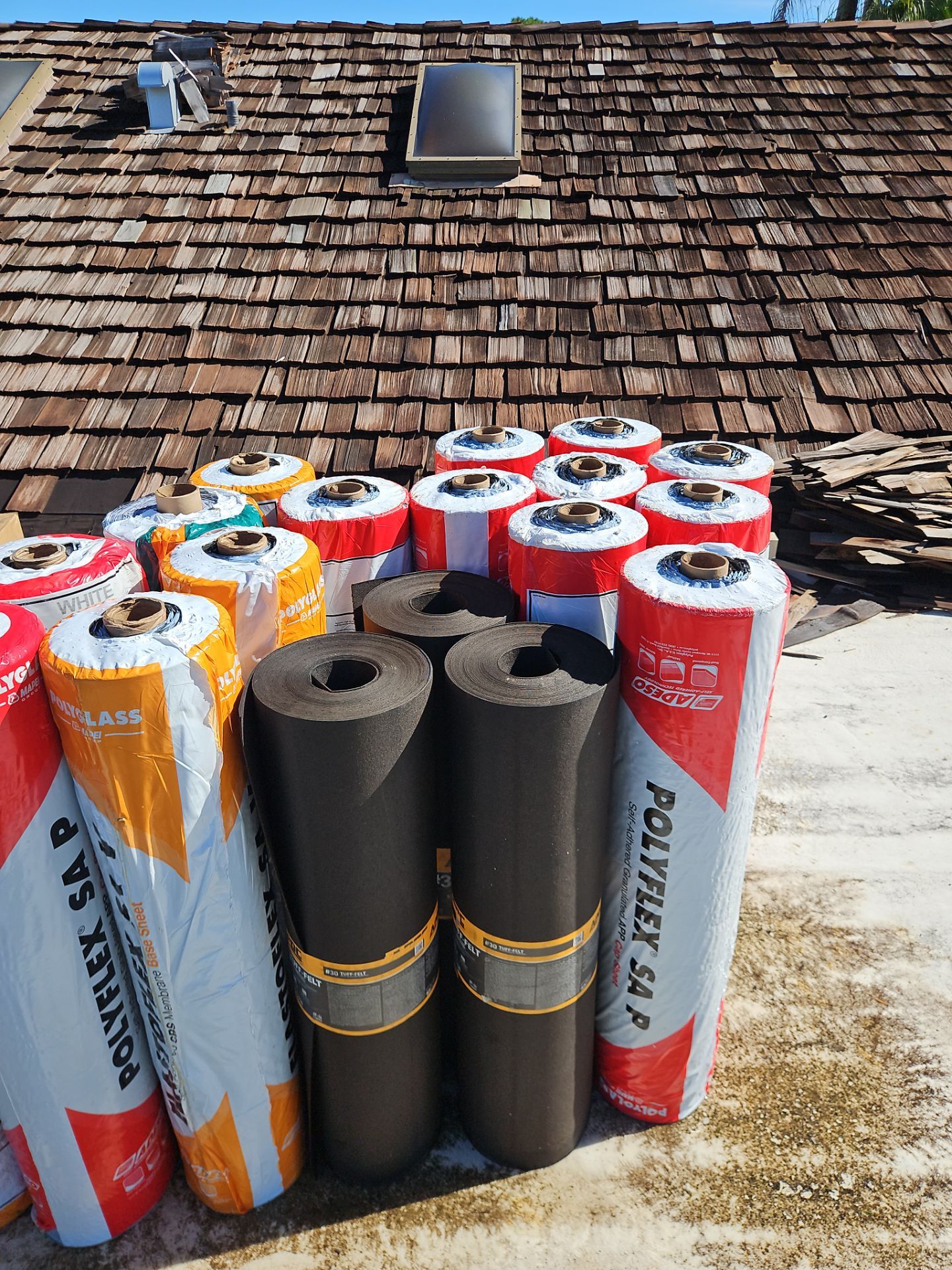 Residential Roofing Installation using WestLake Roofing Tile by BLUES BROTHERS CONSTRUCTION CORP