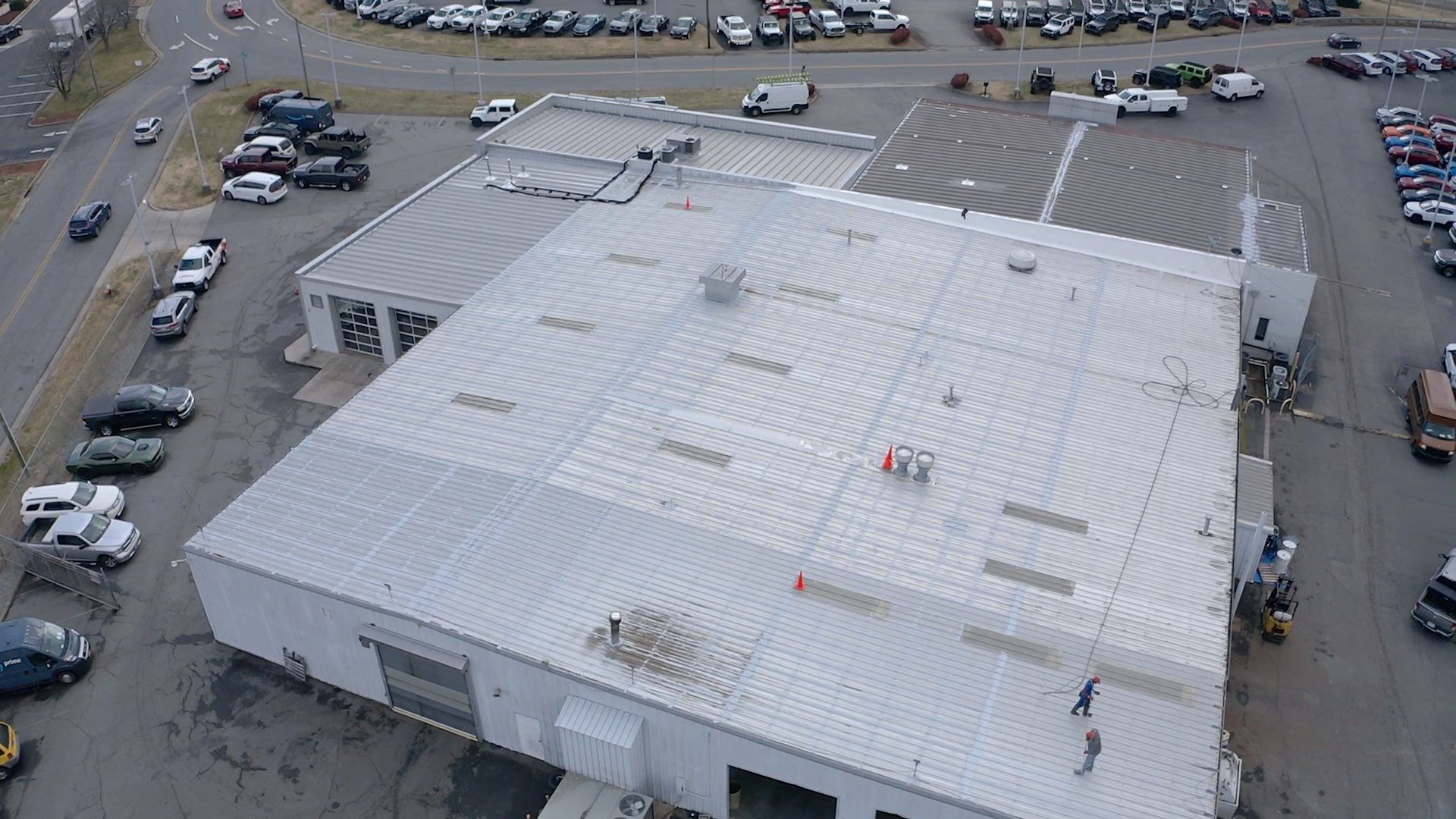 Acrylic Coating  by Just In Time Roofing and Restoration