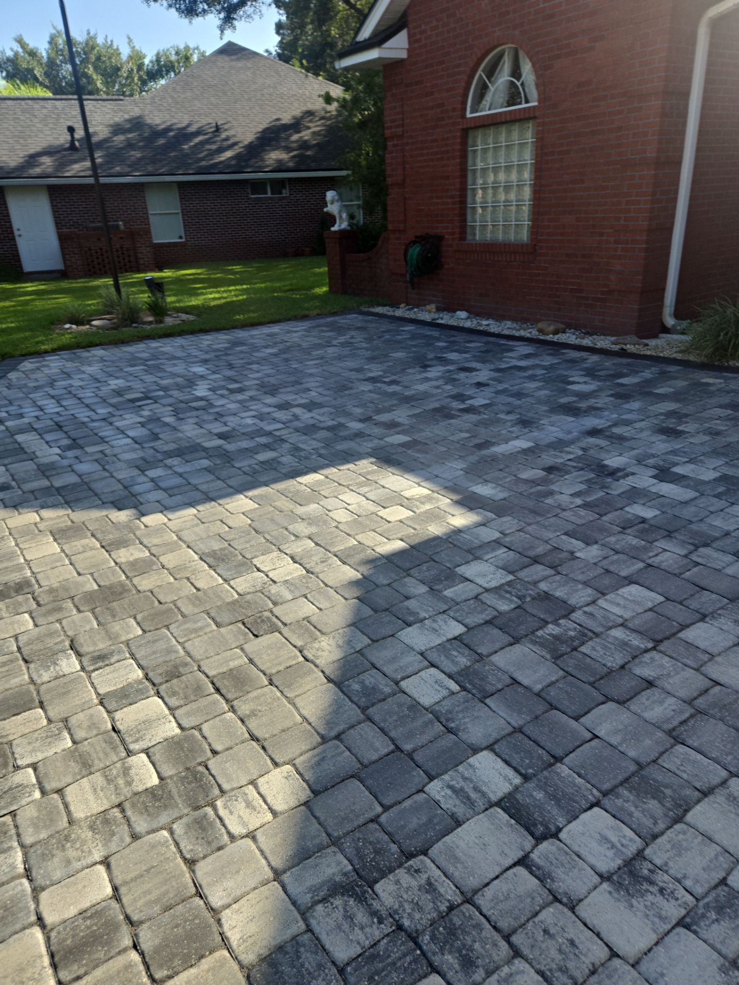 Paver Driveway using Concrete Sealant by DuraSeal