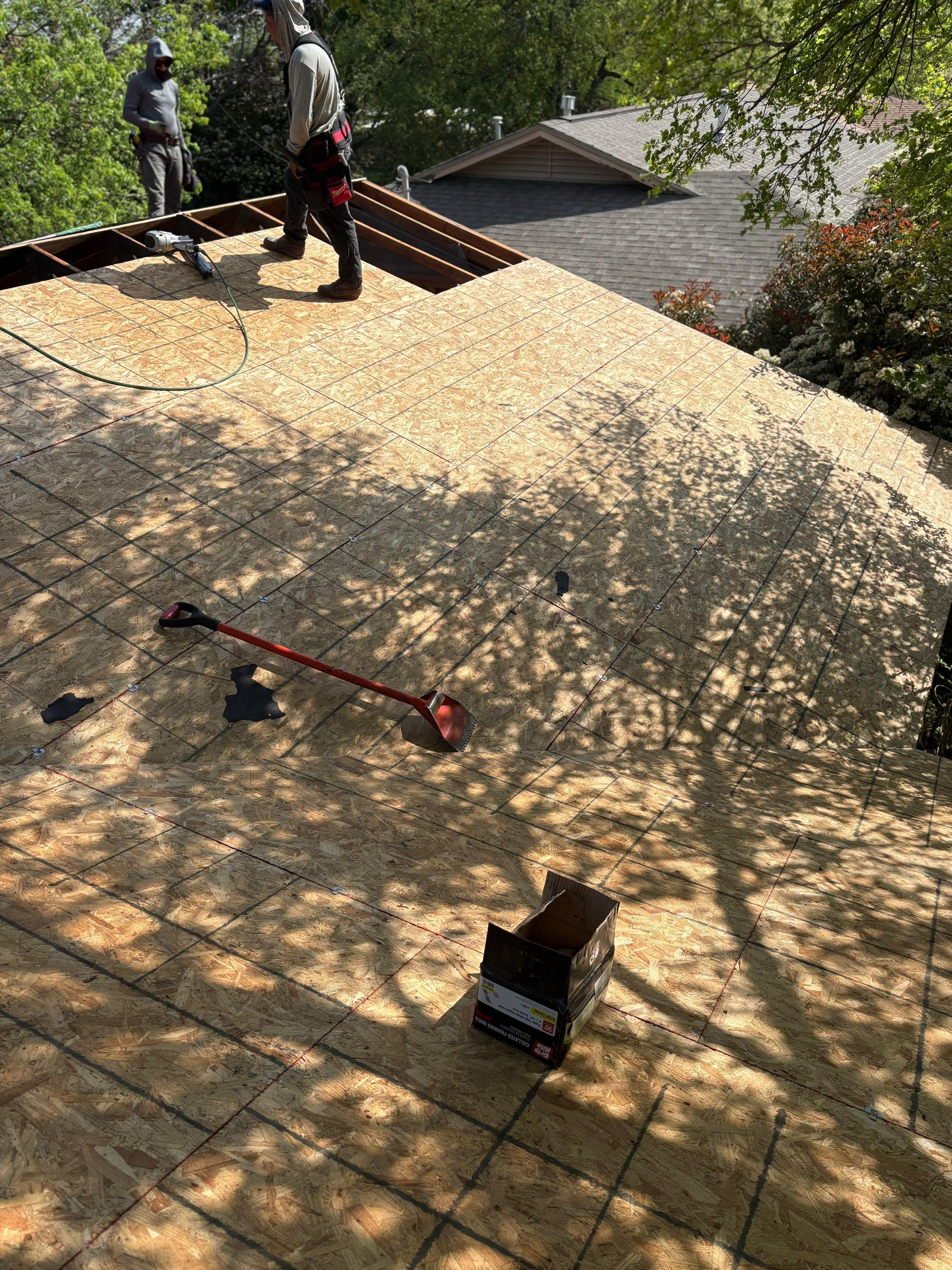 Reroof by Berry Good Roofing 