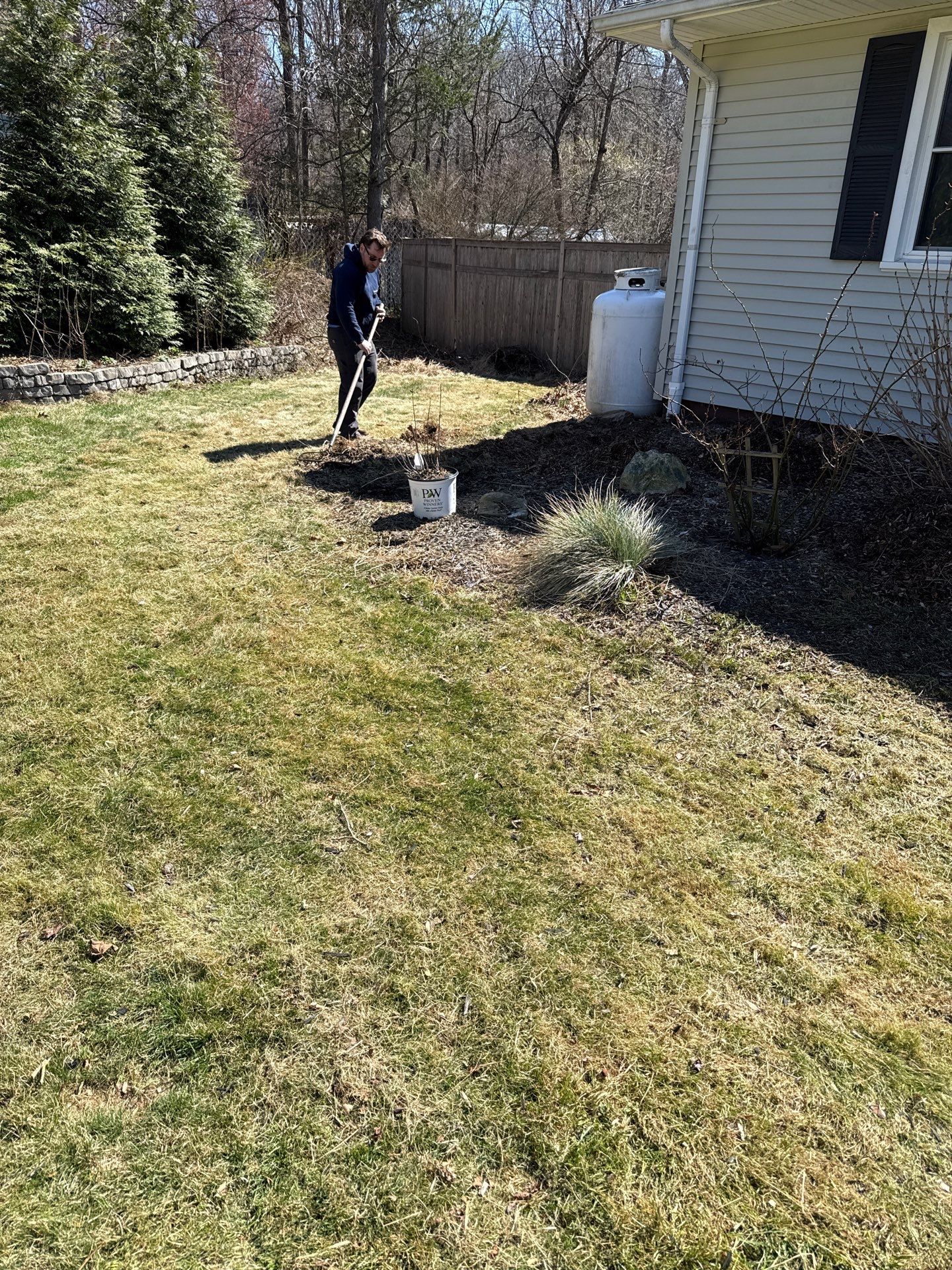 Comprehensive Spring Property Cleanup and Garden Bed Mulching in Orange by Diamond Image LLC