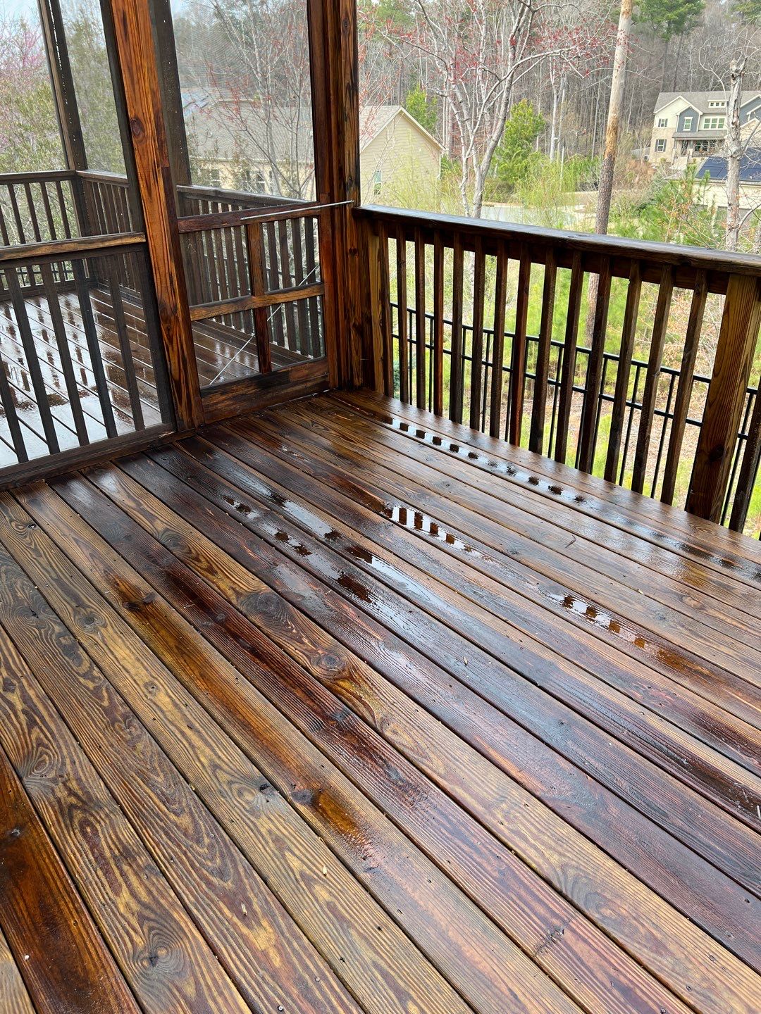 Weathered Deck using Wood Sealant by DuraSeal