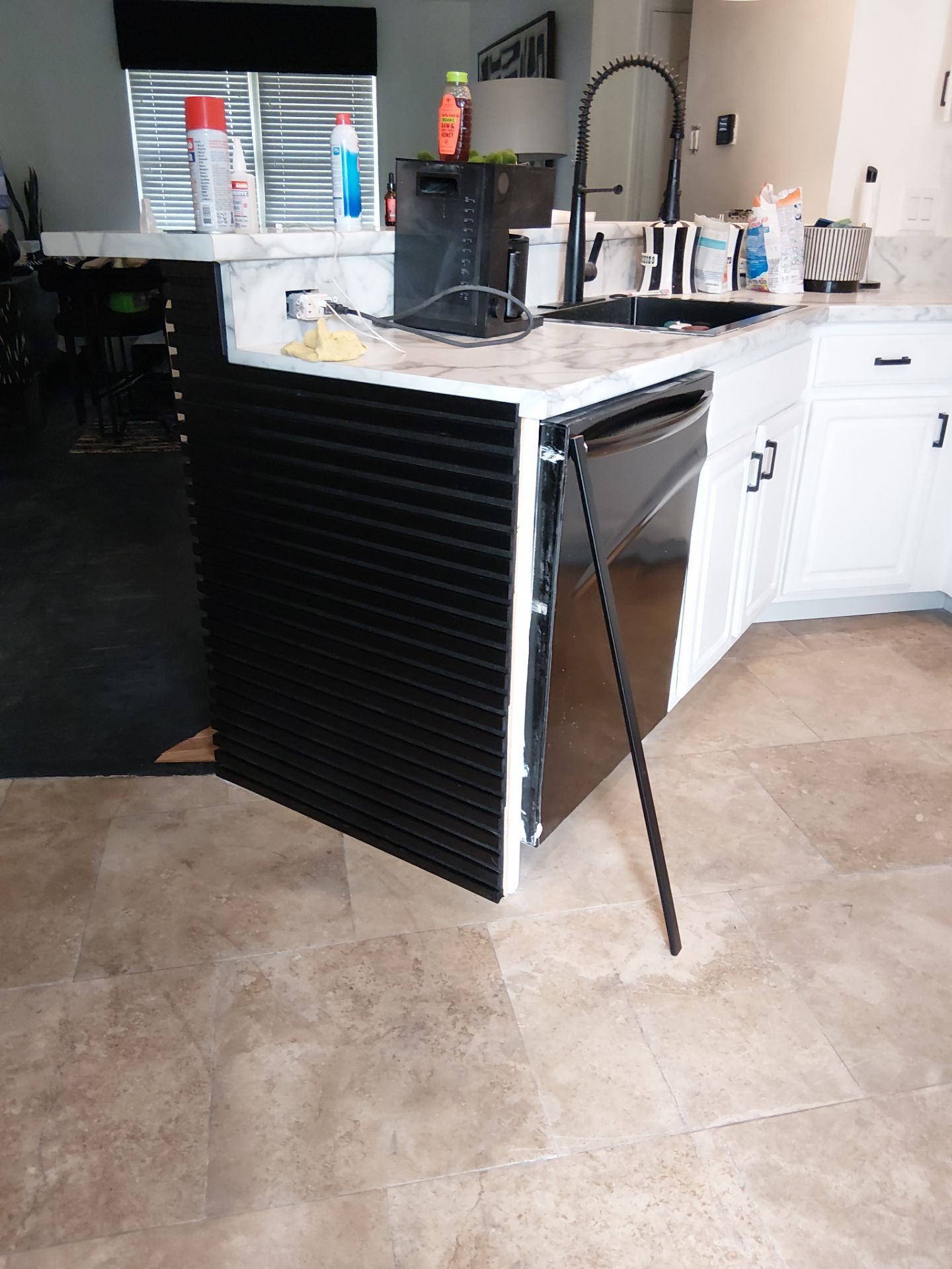 Kitchen Refresh and Hardwood Floor Restoration in Clayton by Legendary Services Company LLC.