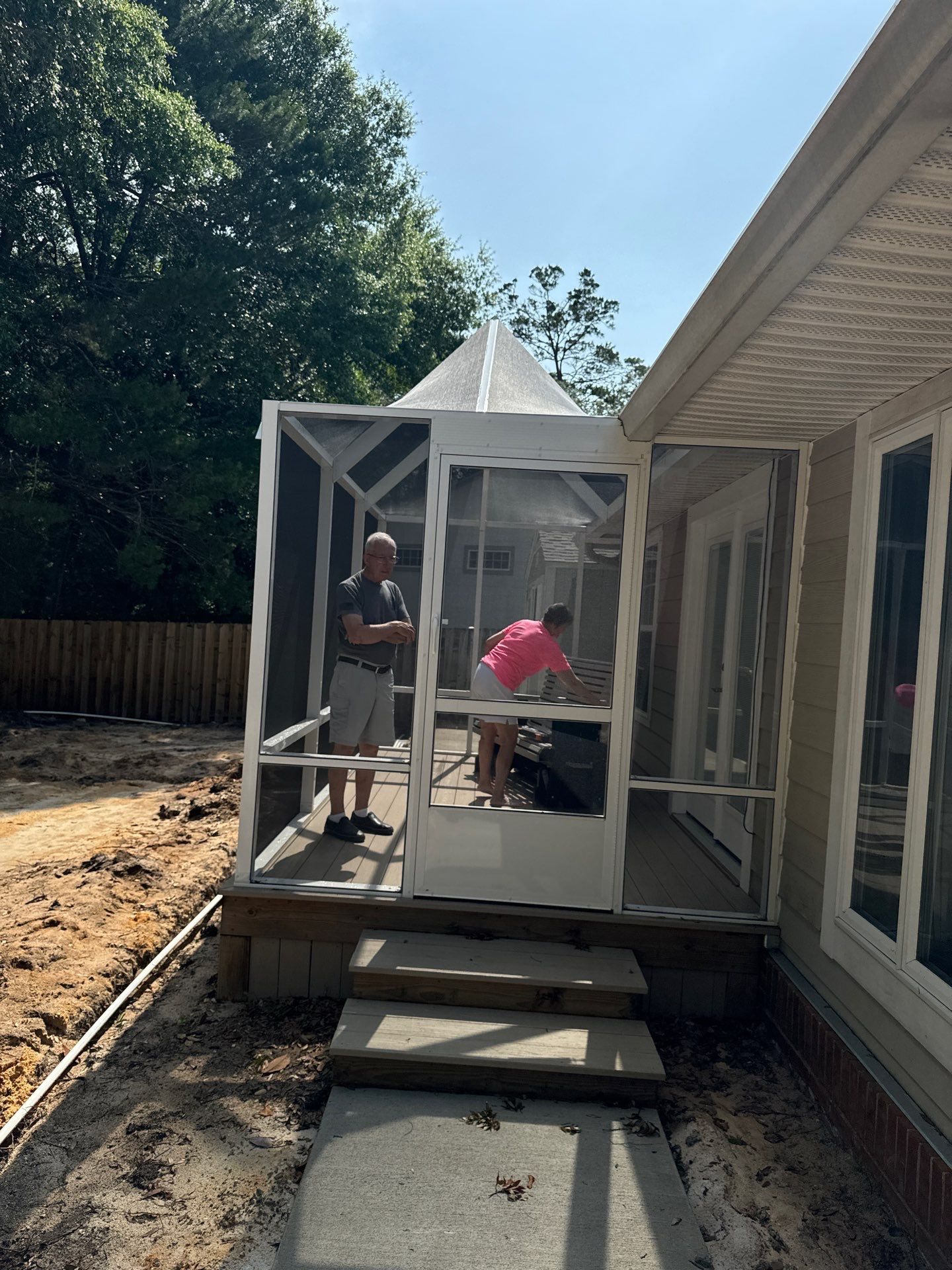 Screen Room in Niceville by Titan Sunrooms