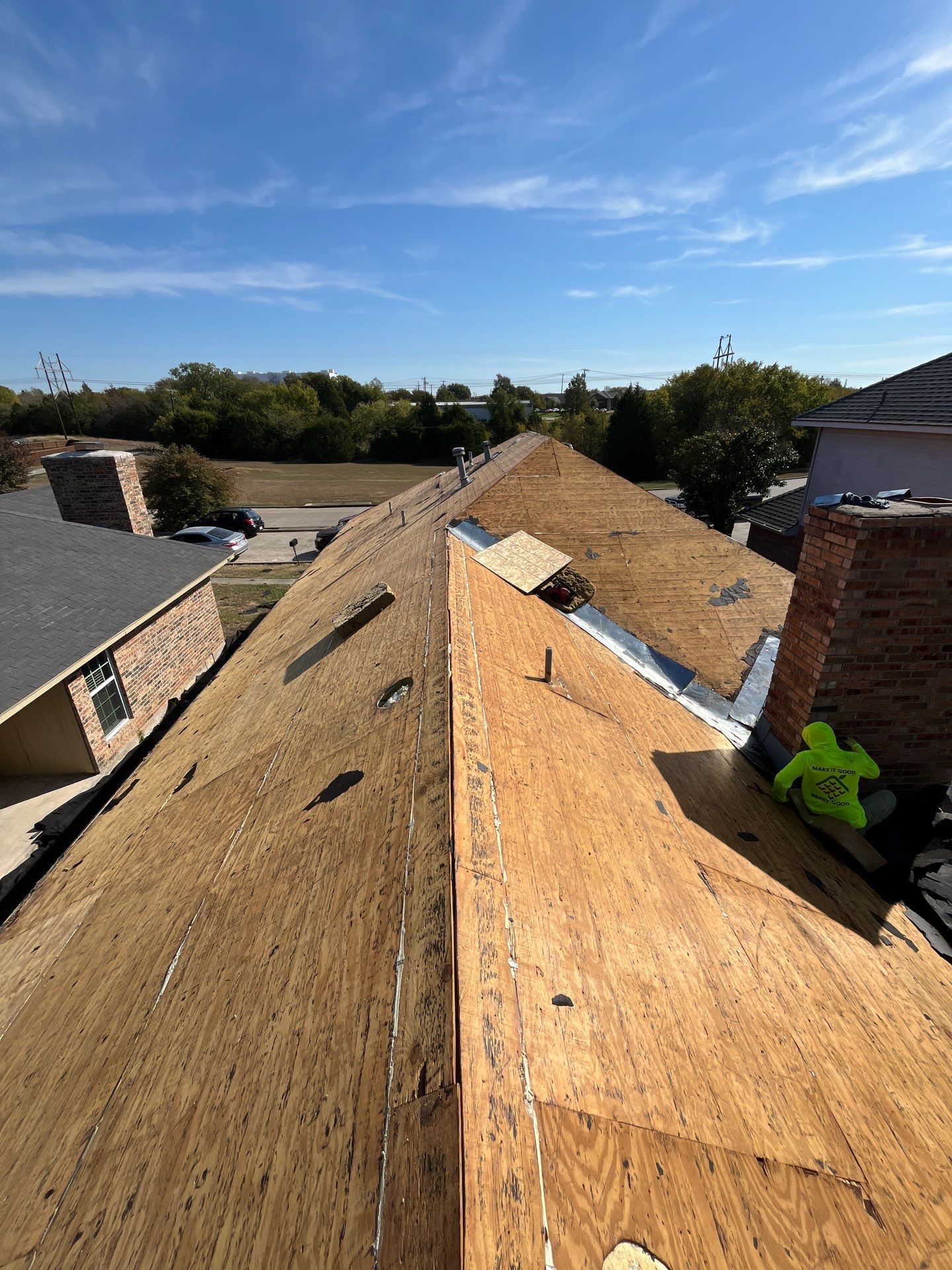 Reroof After Eclipse Hailstorm by Berry Good Roofing 