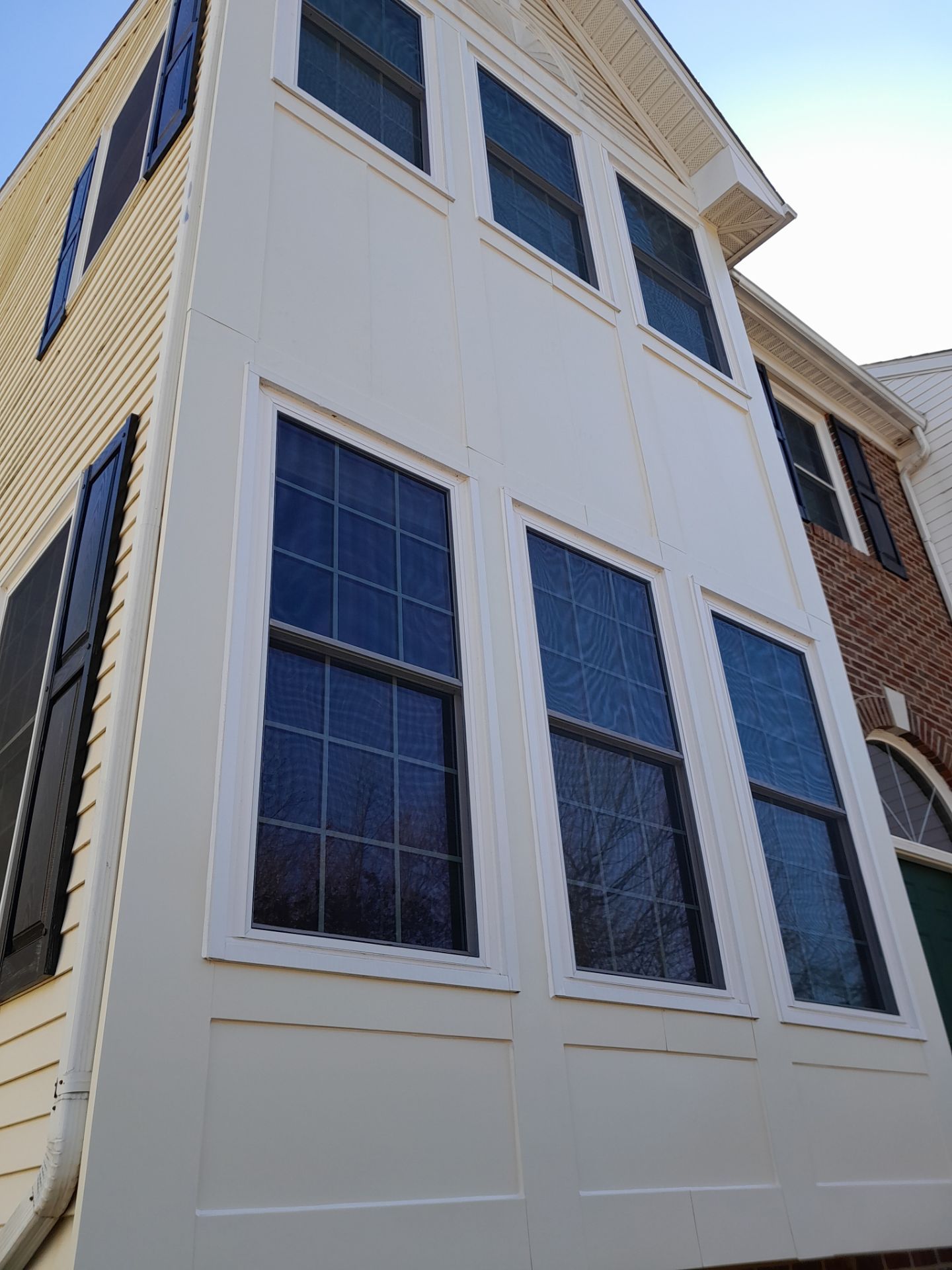 Bay box refinishing by Window Depot of Annapolis