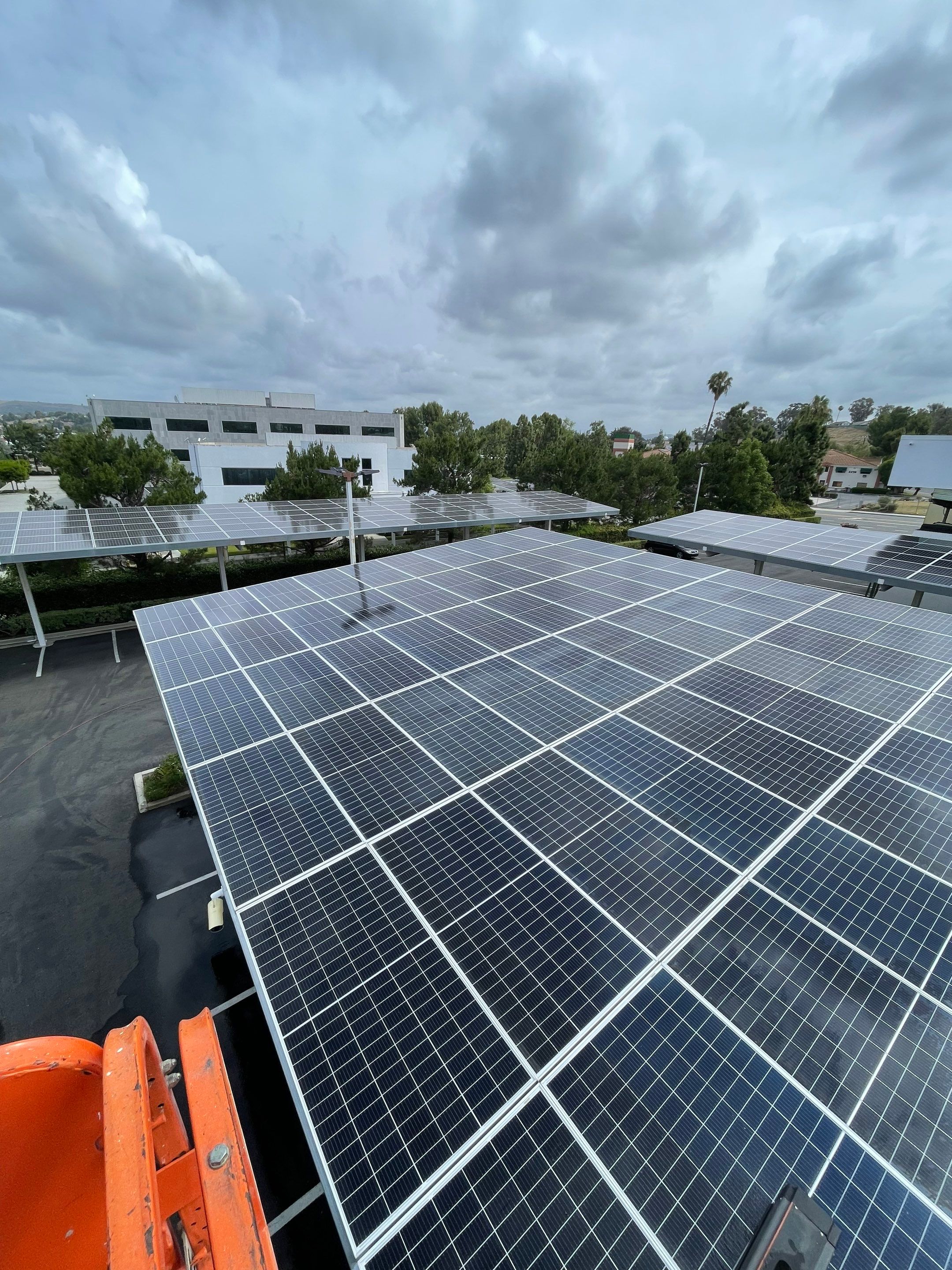 Commercial Solar Panel Cleaning by Palm Coast Solar Cleaning