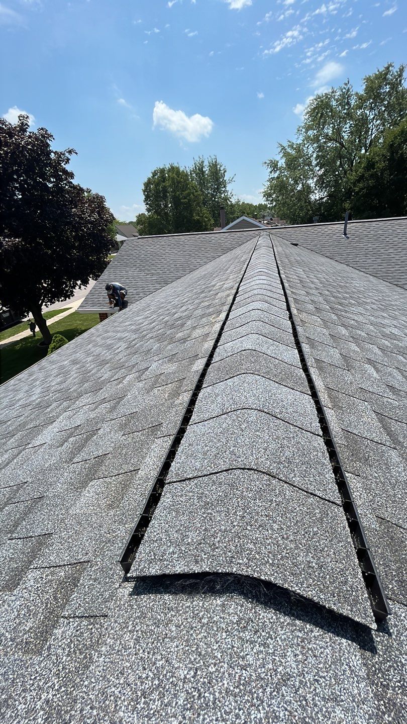 Residential Roofing Installation using GAF Timberline HDZ Pewter Gray by Nitro Roofing and Construction