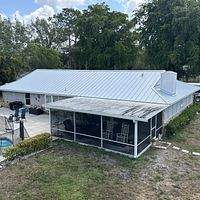 24ga 1" Nail-Strip Mill Finish  by Total Roofing System The Metal Roof Experts