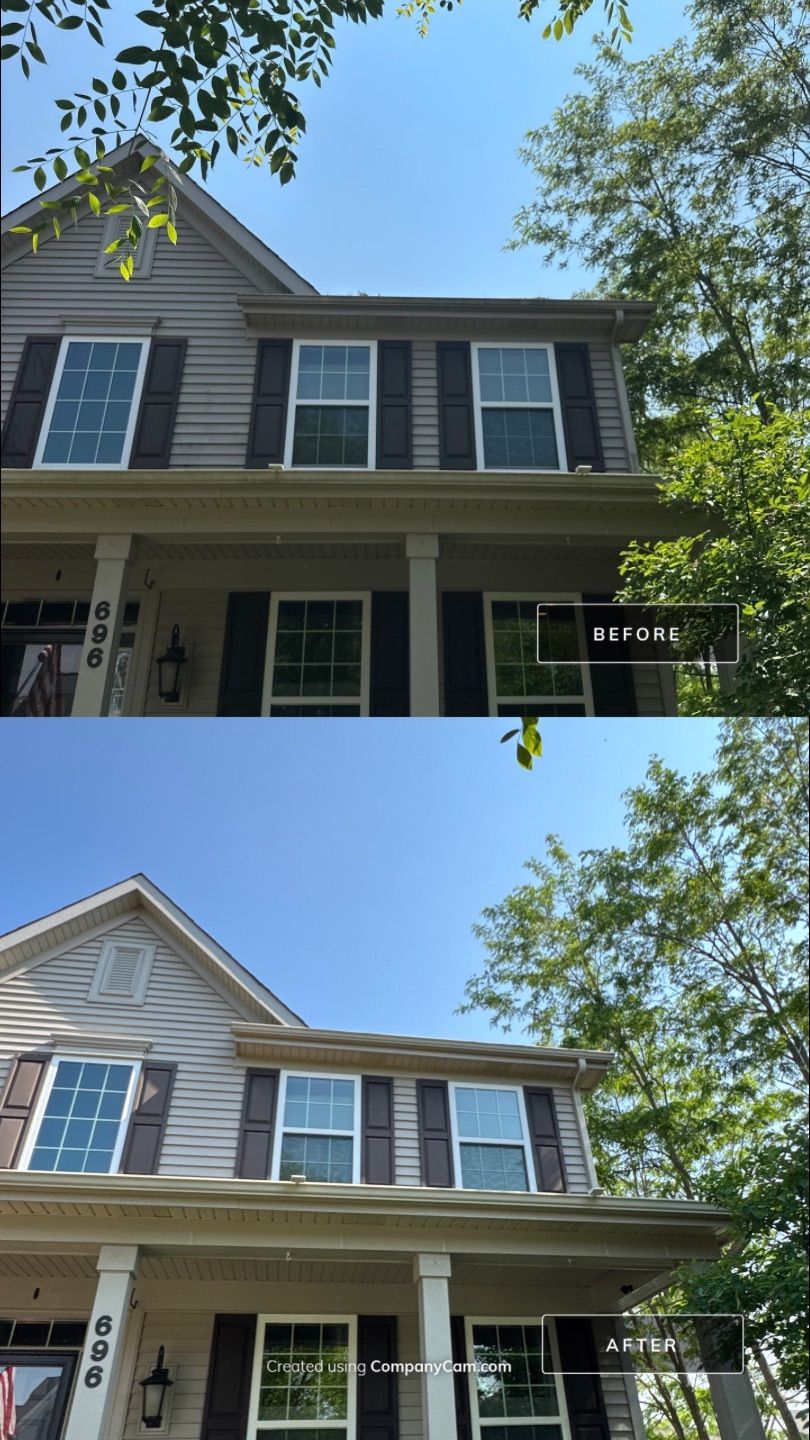 Project in Lake Villa by Simmons Power & Soft Washing