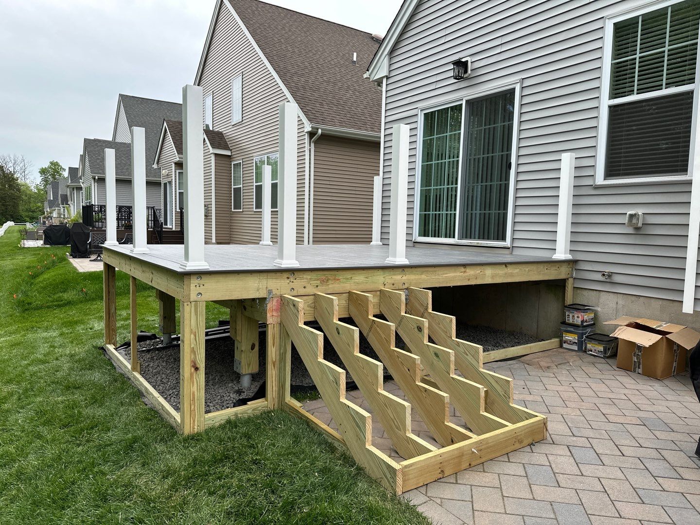 Completed just in time for summer. by deck guardian