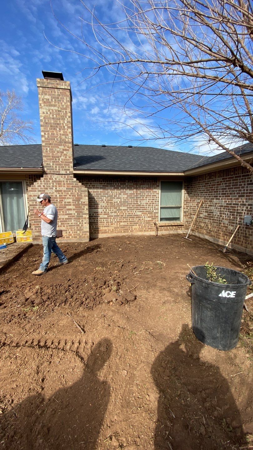 Concrete Patio by Clays Services Inc
