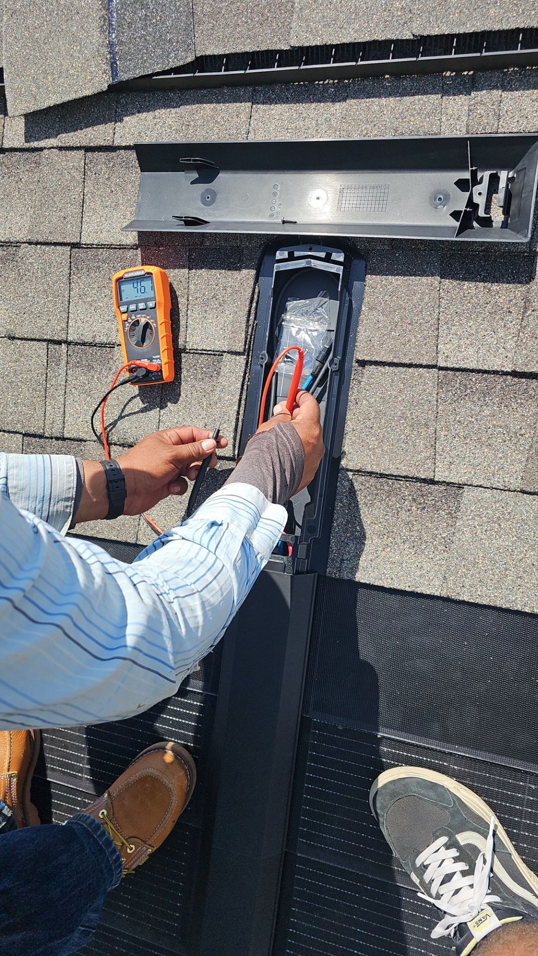 Wind Damage Restored & Upgraded with Solar Innovation by Action Exteriors Austin