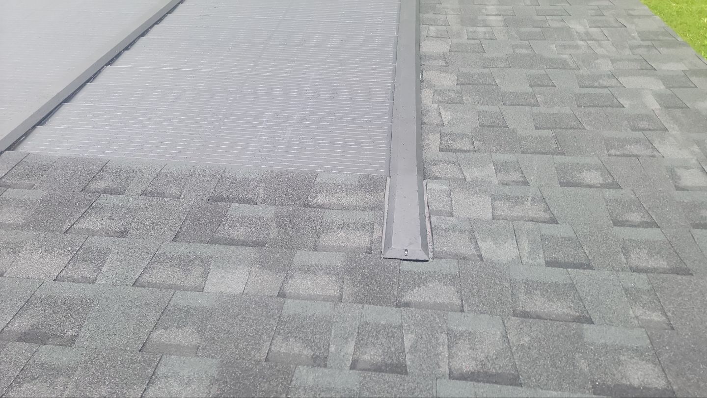 Roof and Solar Installation using GAF Timberline Solar HDZ by ExteriorPros