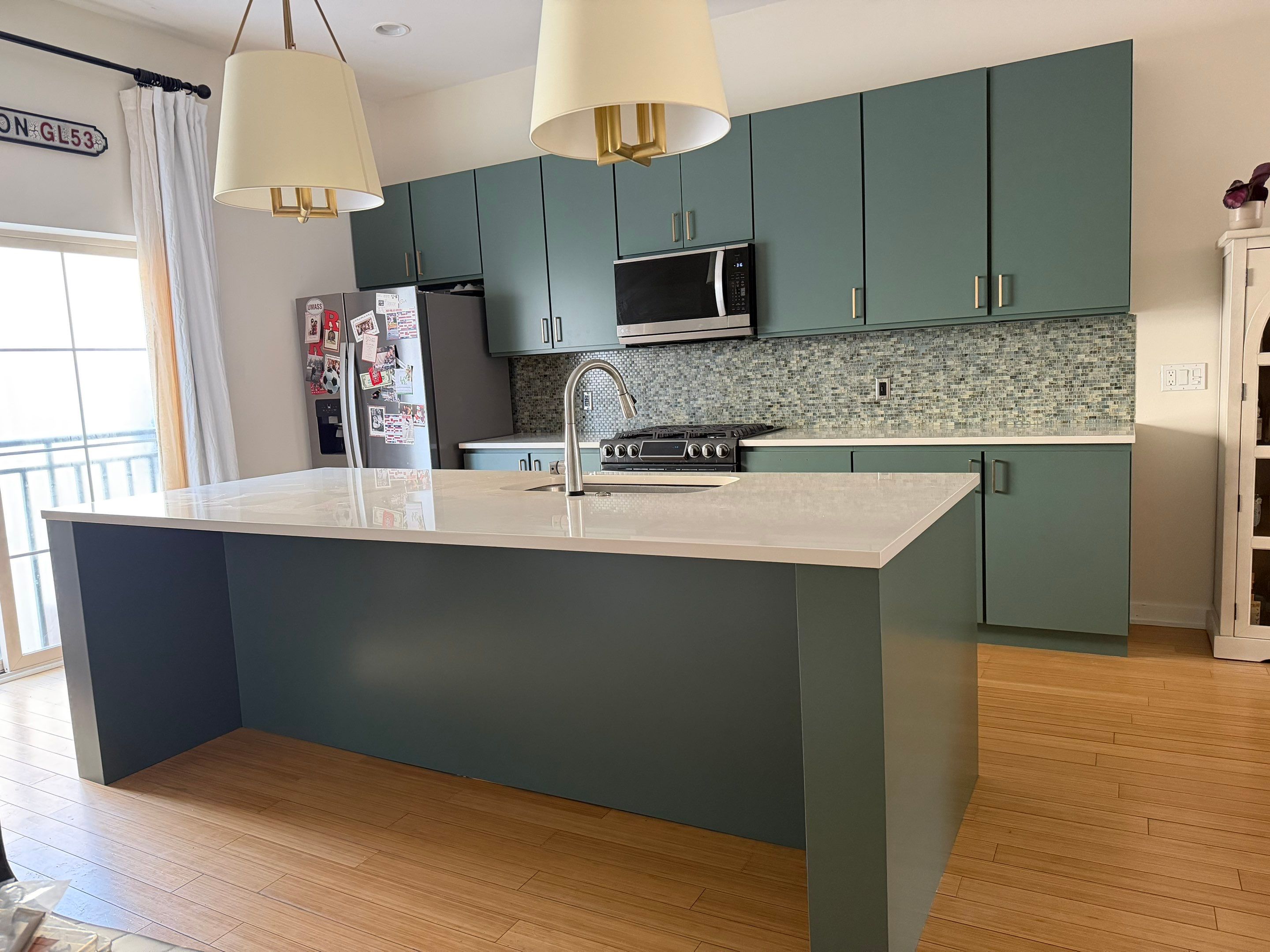 A Smooth, Modern Cabinet Transformation by Groovy Hues