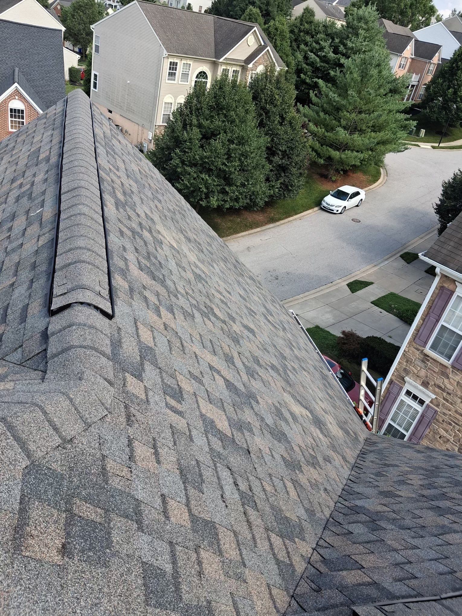 Owens Corning Architectural Shingle Roof Replacement in Ellicott City by Frederick Roof Repair