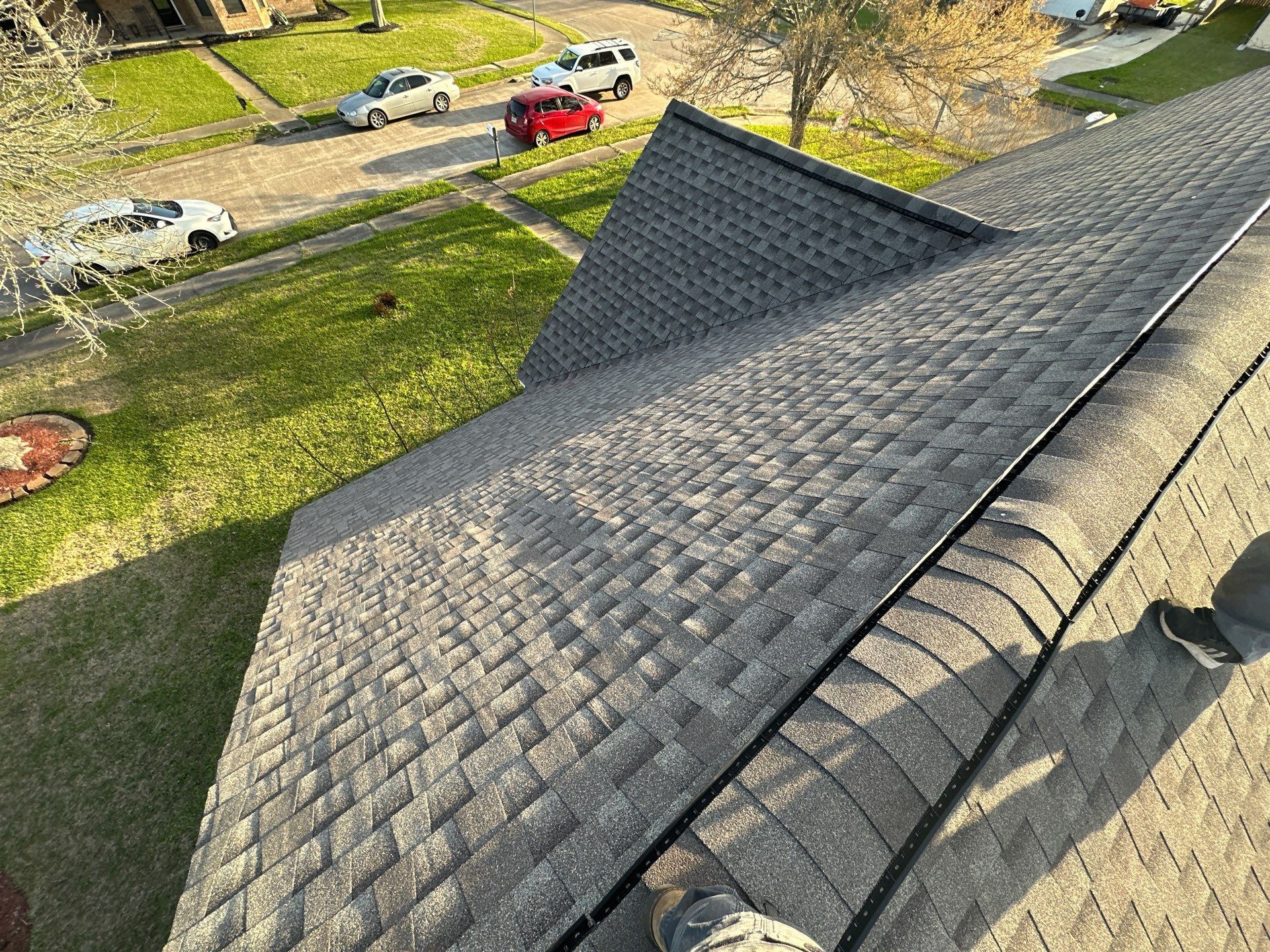 Residential Roofing Repair using GAF Timberline HDZ by Motion Roofing