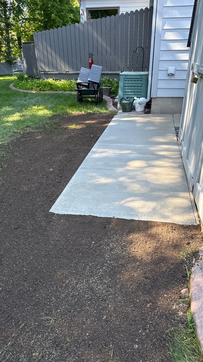 Broom Finished Walkway by NG Masonry & Construction LLC
