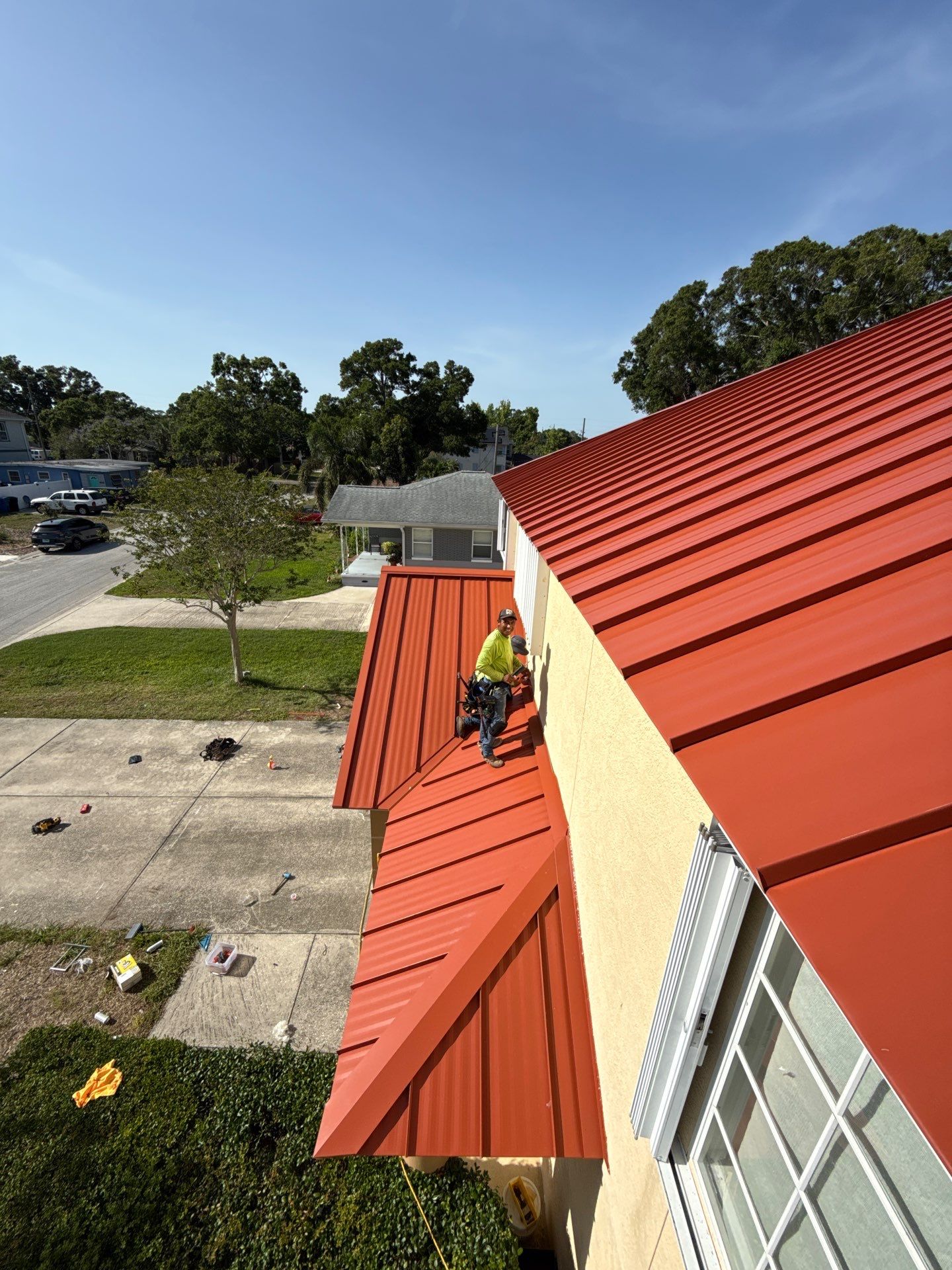 Project in St. Petersburg 33713 by Mitchell Roofing Company LLC 