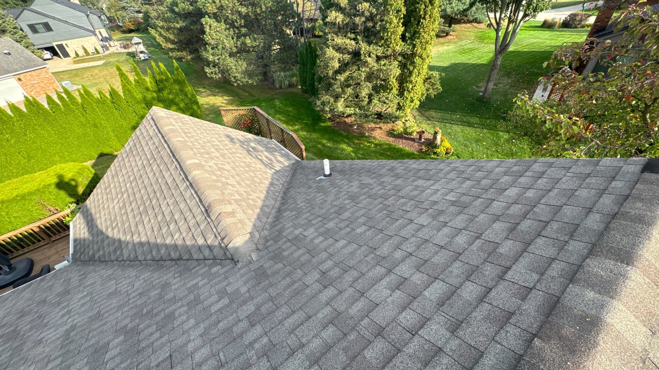 Roof Replacement using Owens Corning Teak by 180 Contractors