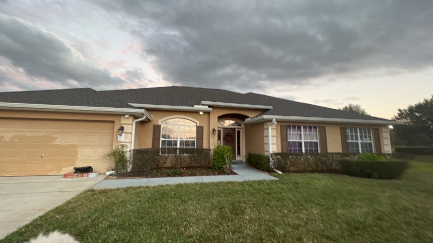 Residential Roofing Installation using GAF Timberline HDZ American Harvest by 1st Class Roofing, Inc.