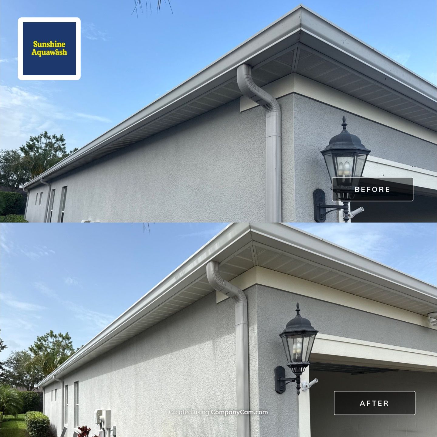 Pre-Sale Exterior Cleaning – Forest Creek Community, Parrish, FL by Sunshine AquaWash