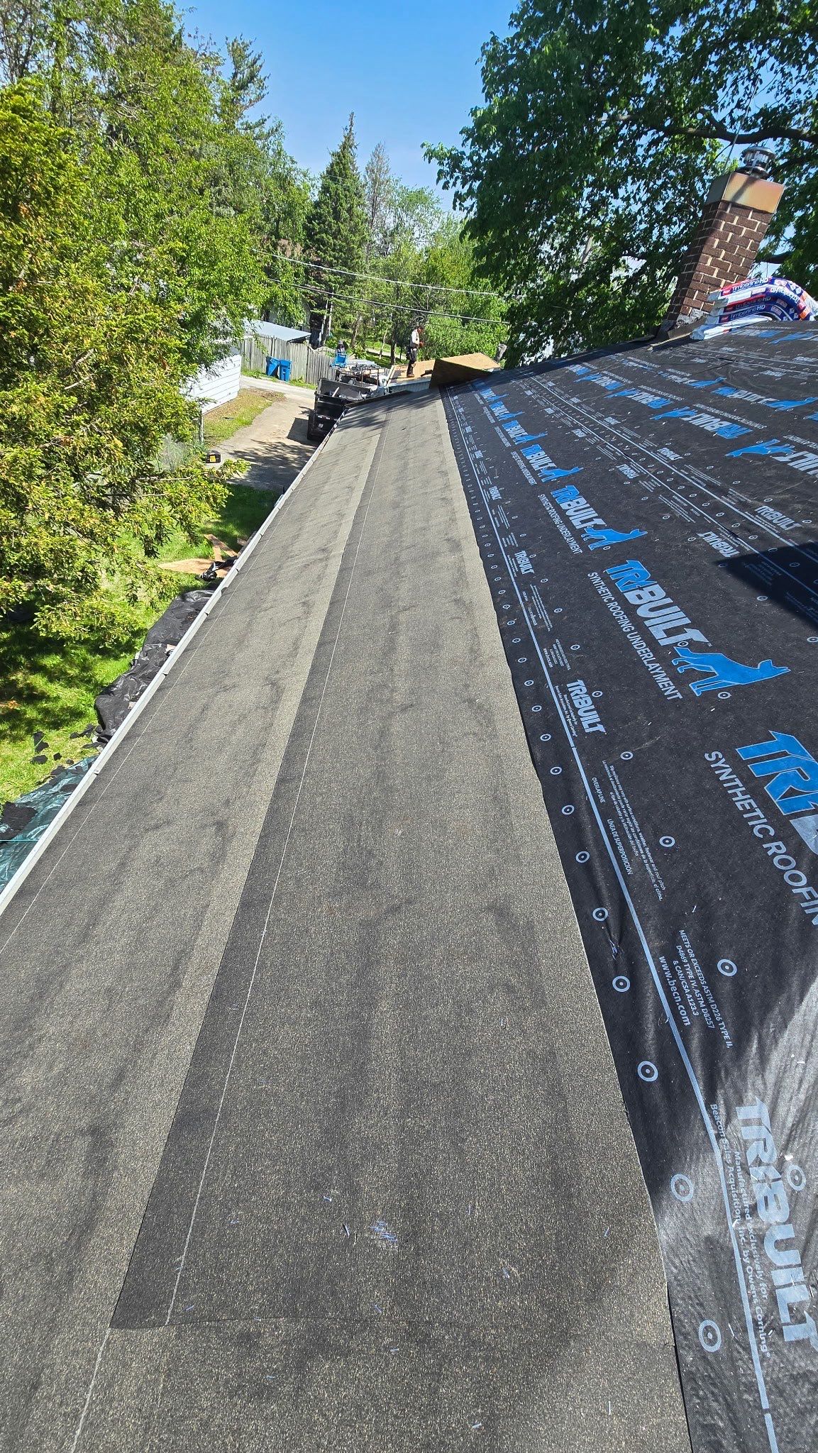 Roof replacement by Optimal Home Improvement 