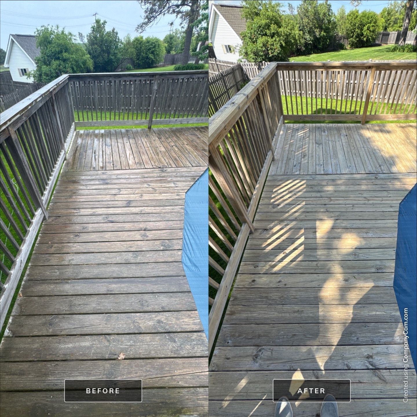 Project in Grayslake by Simmons Power & Soft Washing