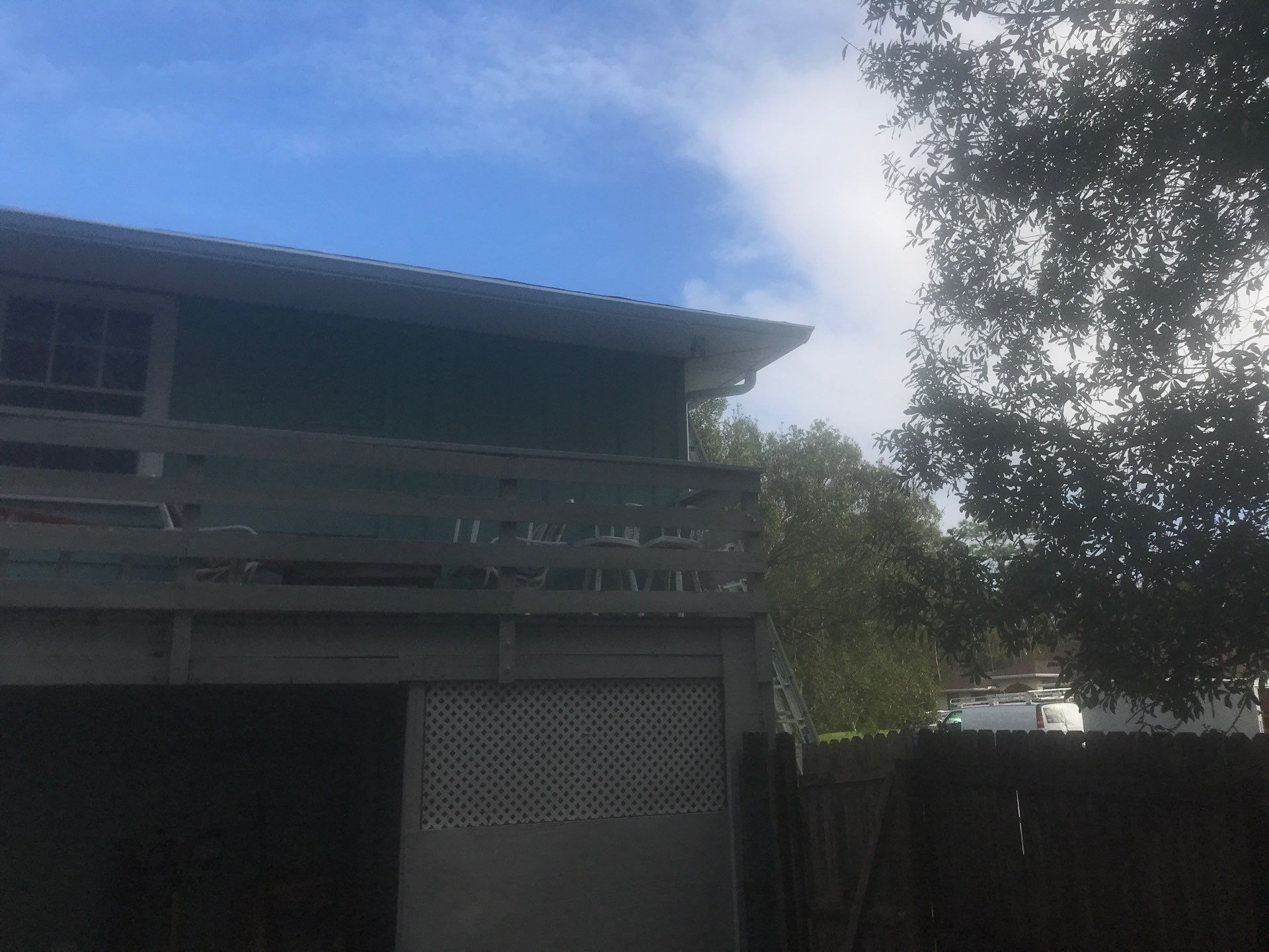 Soffit and Fascia Installation using White Soffit in Lehigh Acres, FL by Gutter Professors