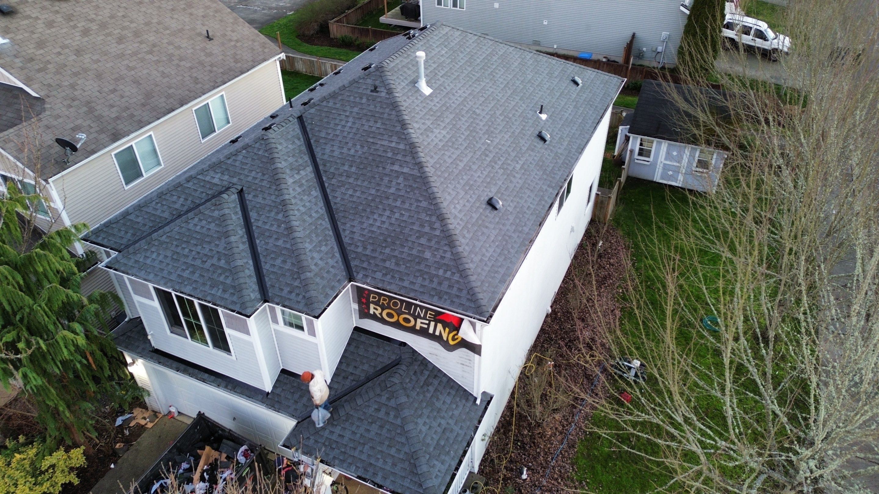 GAF Timberline NS, Pewter Gray  by Proline Roofing & Restoration LLC