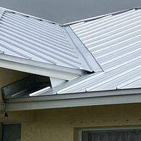 24ga 1" Nail-Strip Mill Finish by Total Roofing System The Metal Roof Experts