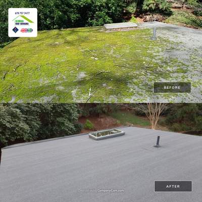 Resolving Leaks and Moss Growth by Georgia Roof Advisors